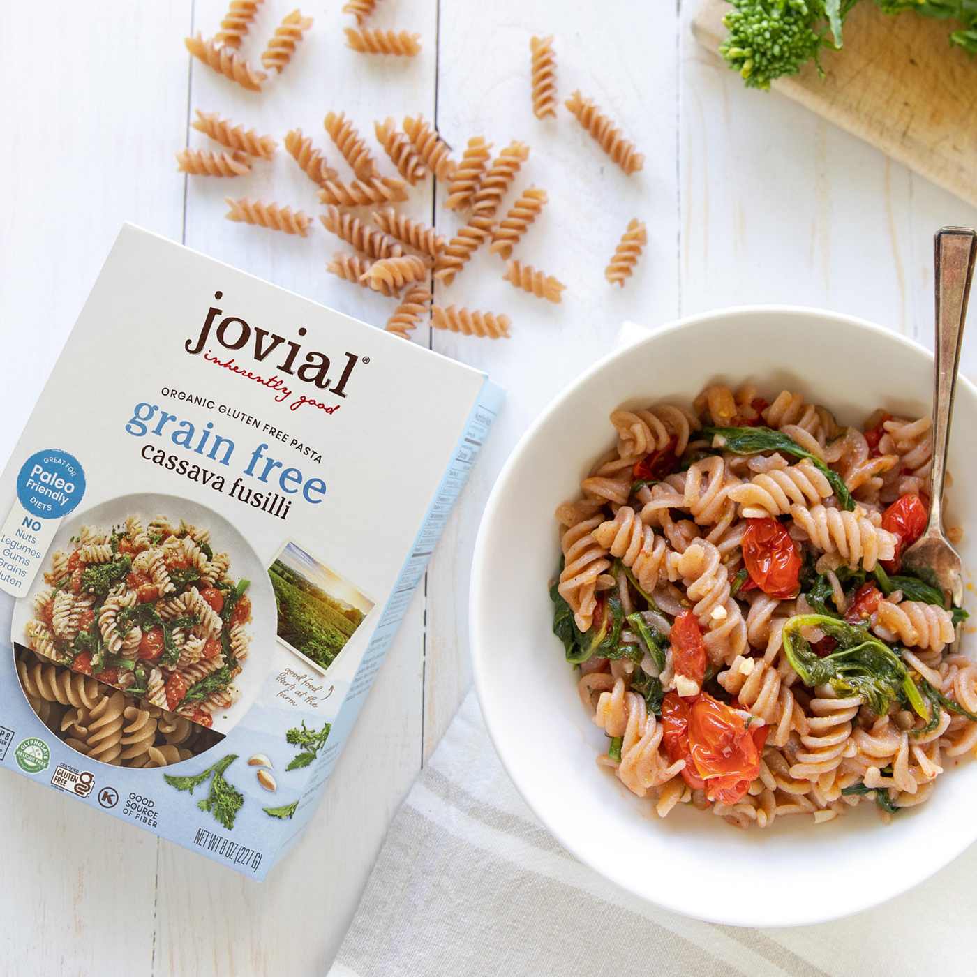 Jovial Grain Free Cassava Fusilli Shop Pasta at HEB