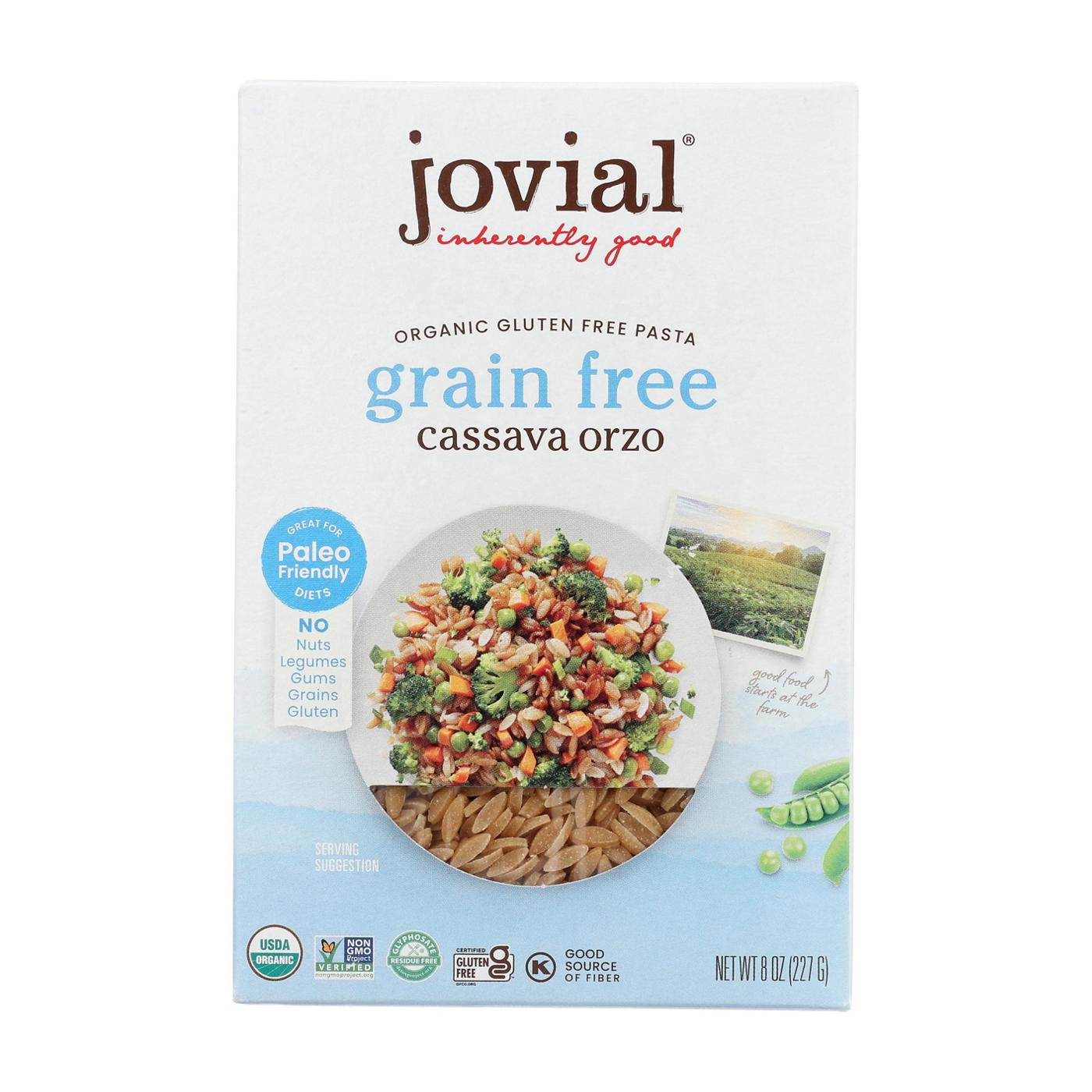 Jovial Gluten Free Cassava Orzo; image 1 of 2