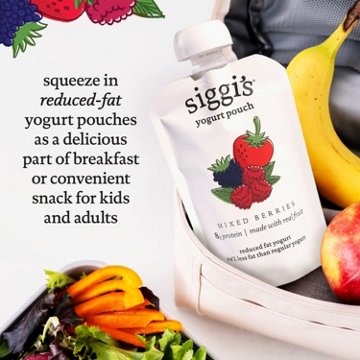 Siggi's Yogurt Pouches - Mixed Berries