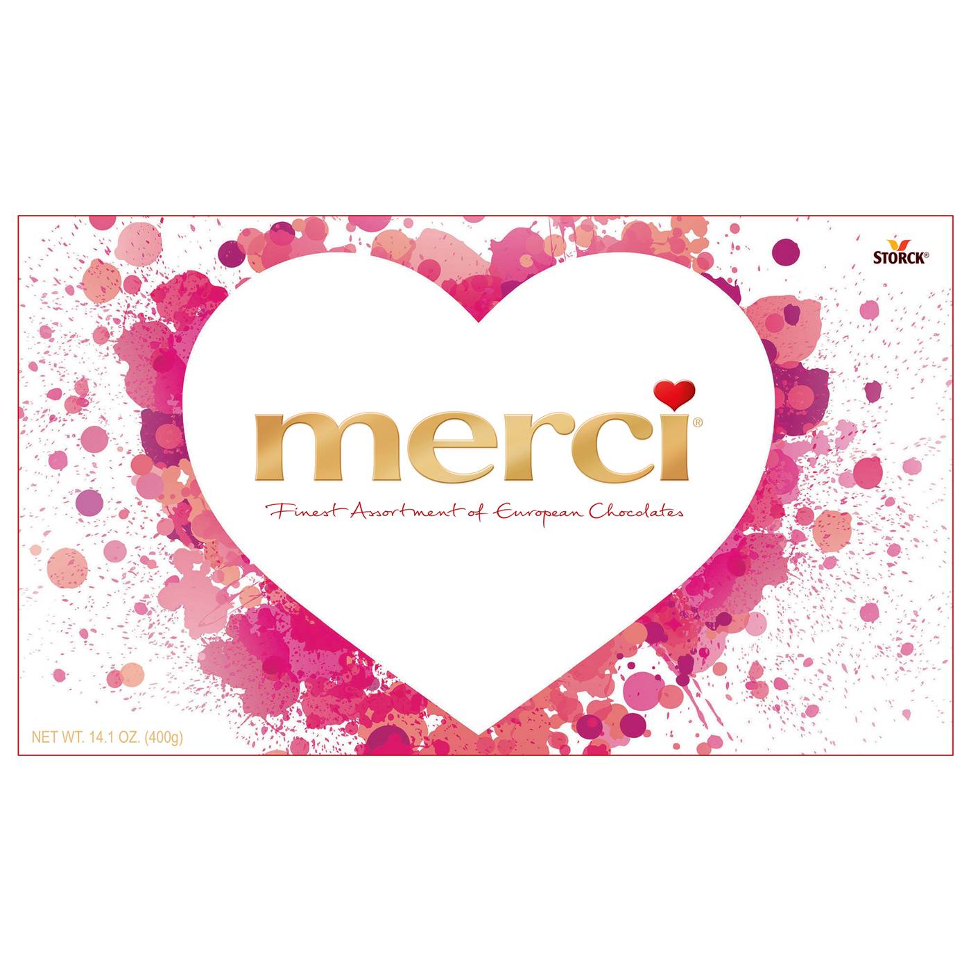 merci Assorted Finest European Chocolates Valentine's Gift Box, 32 pc; image 1 of 2