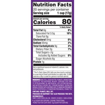 Atkins Endulge Peanut Butter Cup Treats - Value Pack, 20 ct