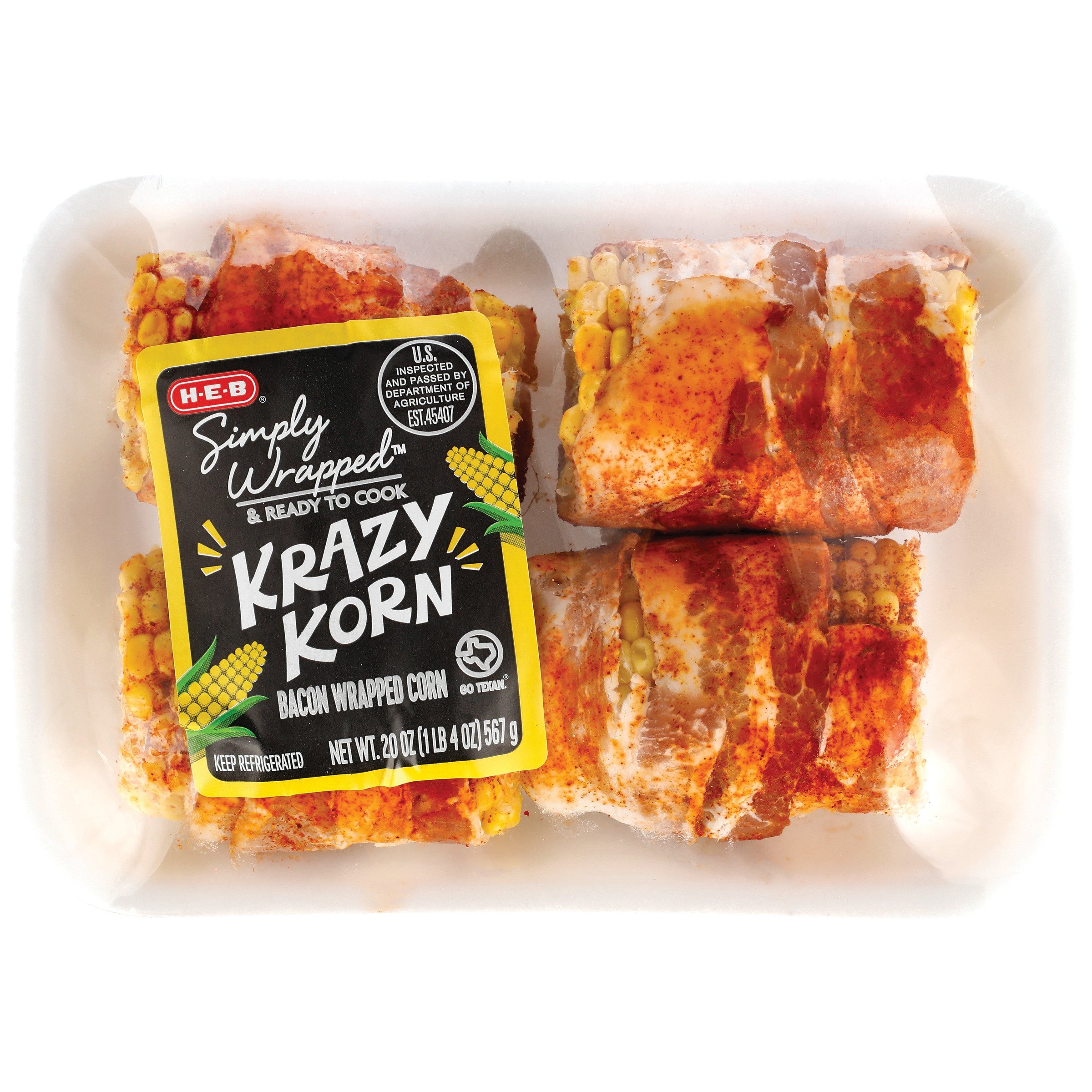 H-E-B Simply Wrapped Krazy Korn - Shop Chicken At H-E-B