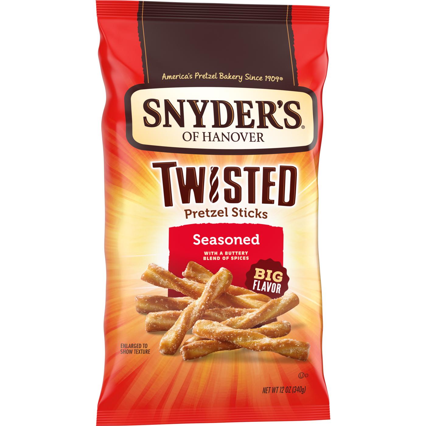 Snyder's of Hanover Seasoned Twisted Pretzel Sticks; image 9 of 10