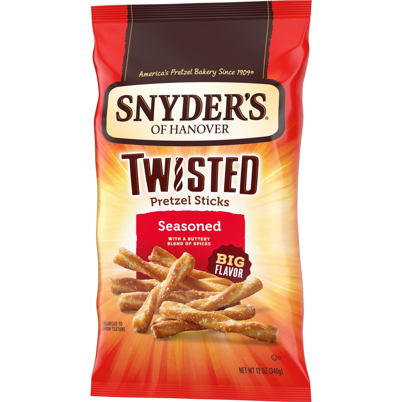 Snyder's of Hanover Seasoned Twisted Pretzel Sticks; image 10 of 10