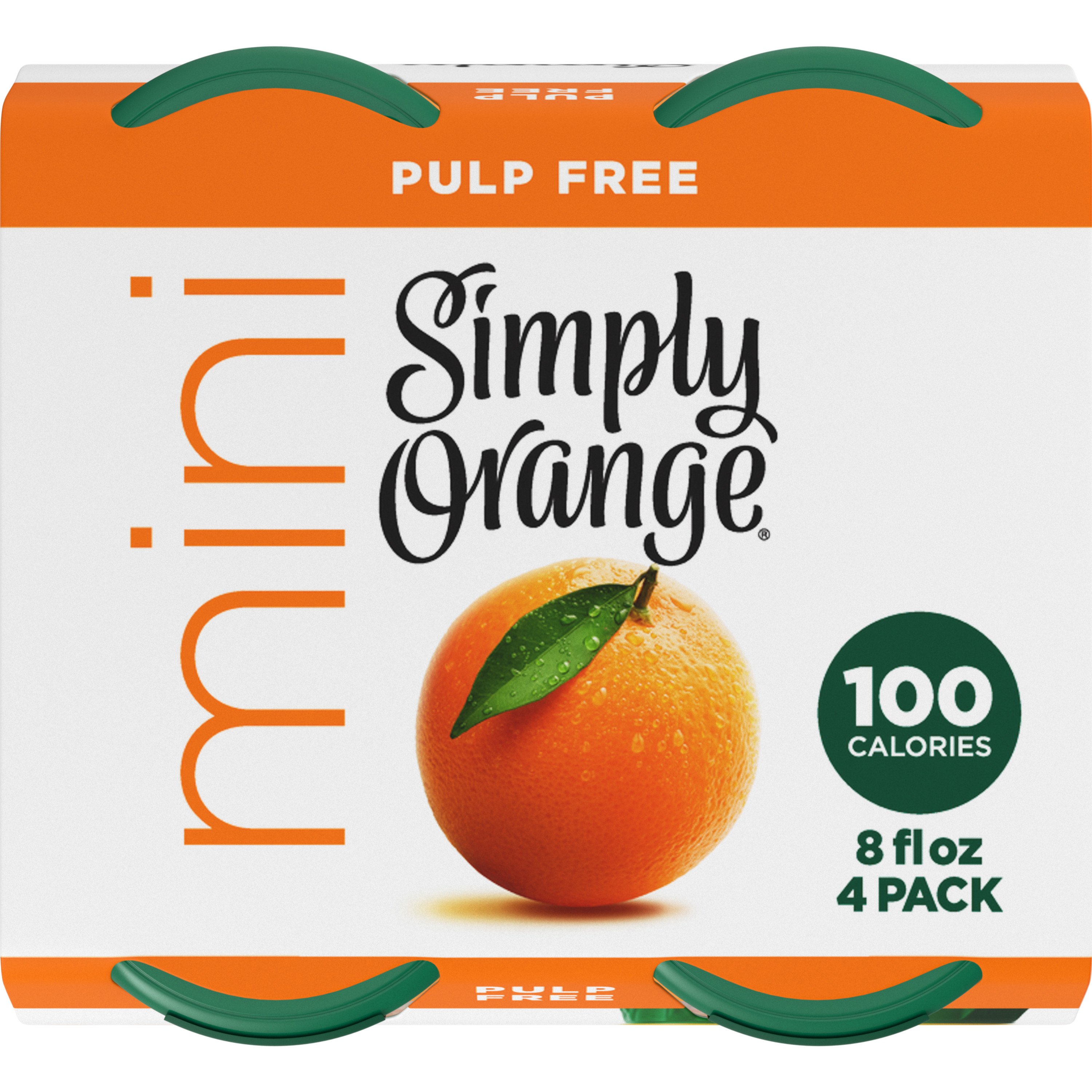Simply Orange Pulp Free 100% Pure Squeezed Orange Juice