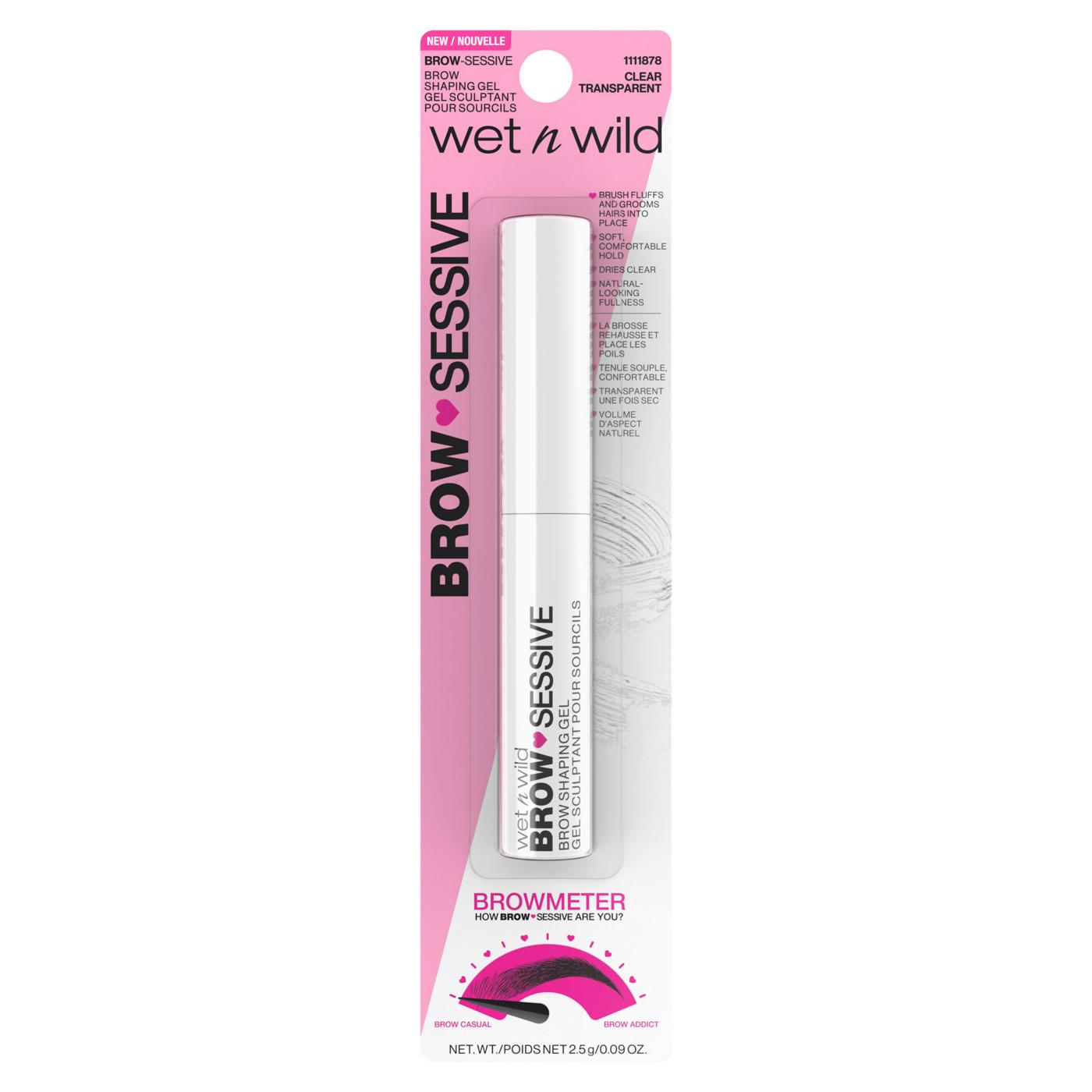 Wet n Wild Brow-Sessive Shaping Gel Clear; image 1 of 3