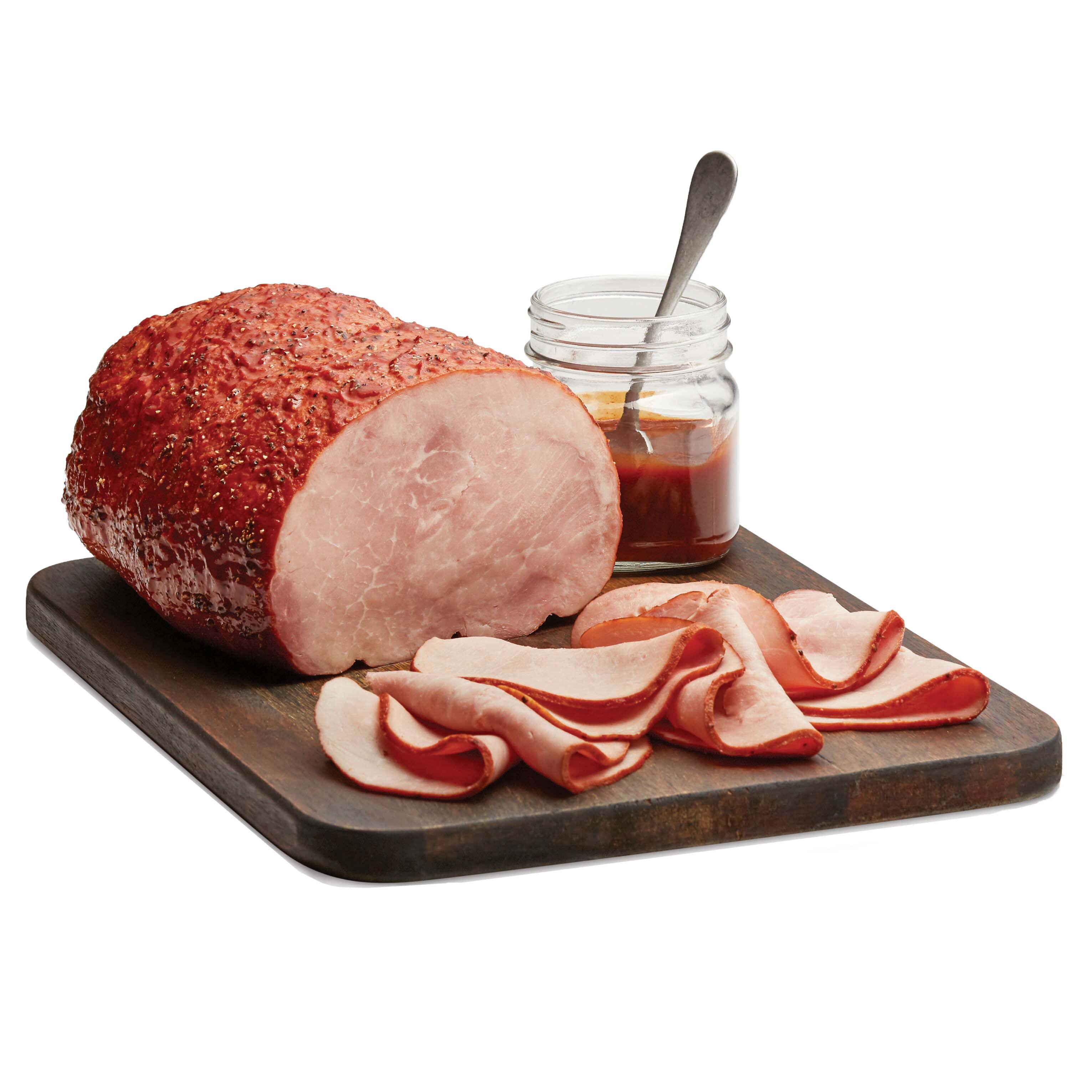 HEB Deli InHouse Roasted True Texas BBQSeasoned Uncured Ham, Custom Sliced Shop Meat at HEB