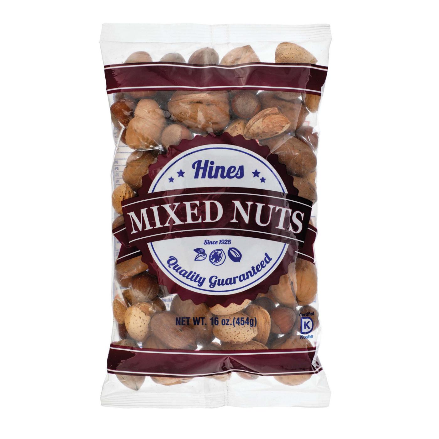 Hines Whole In-Shell Mixed Nuts; image 1 of 2