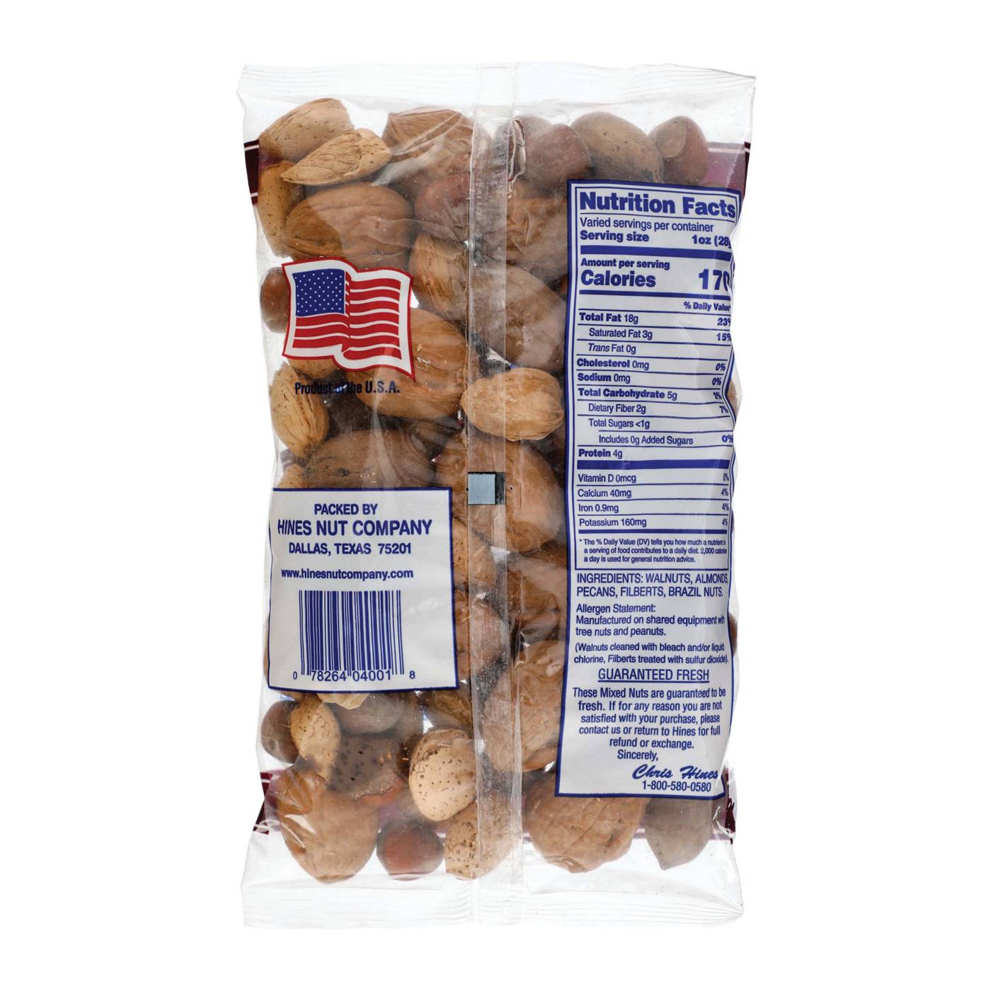 Hines Whole In-Shell Mixed Nuts; image 2 of 2