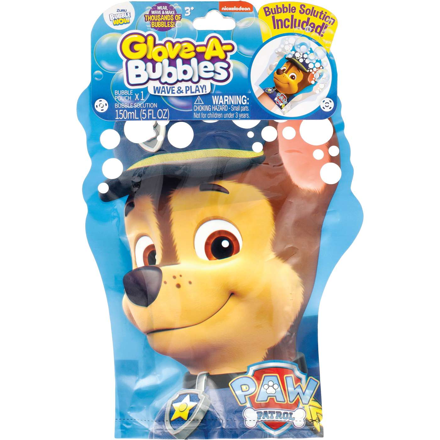 Zuru Paw Patrol Glove A Bubbles  - Assorted; image 1 of 4