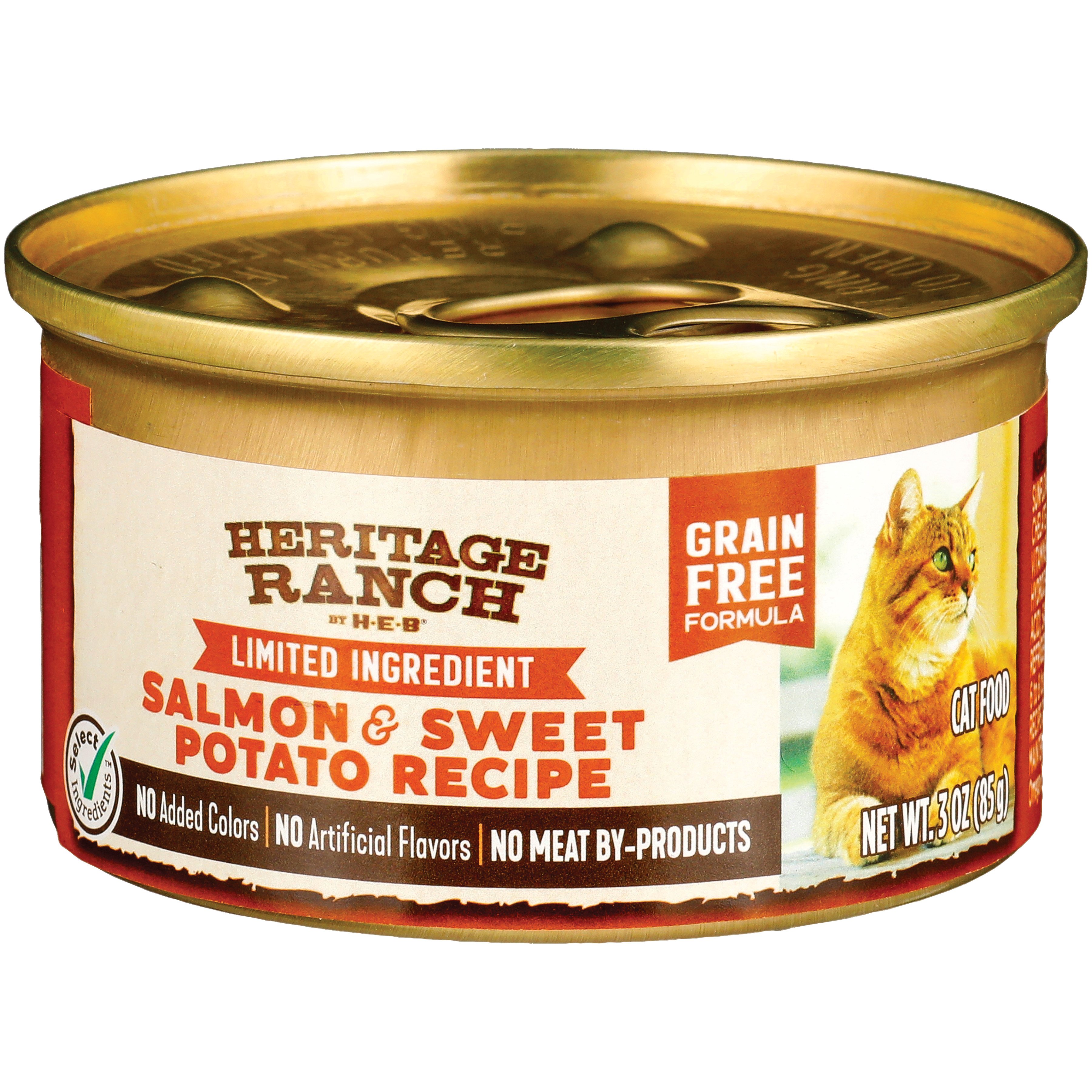 Heritage Ranch by H E B Limited Ingredient Grain Free Wet Cat Food Salmon Sweet Potato