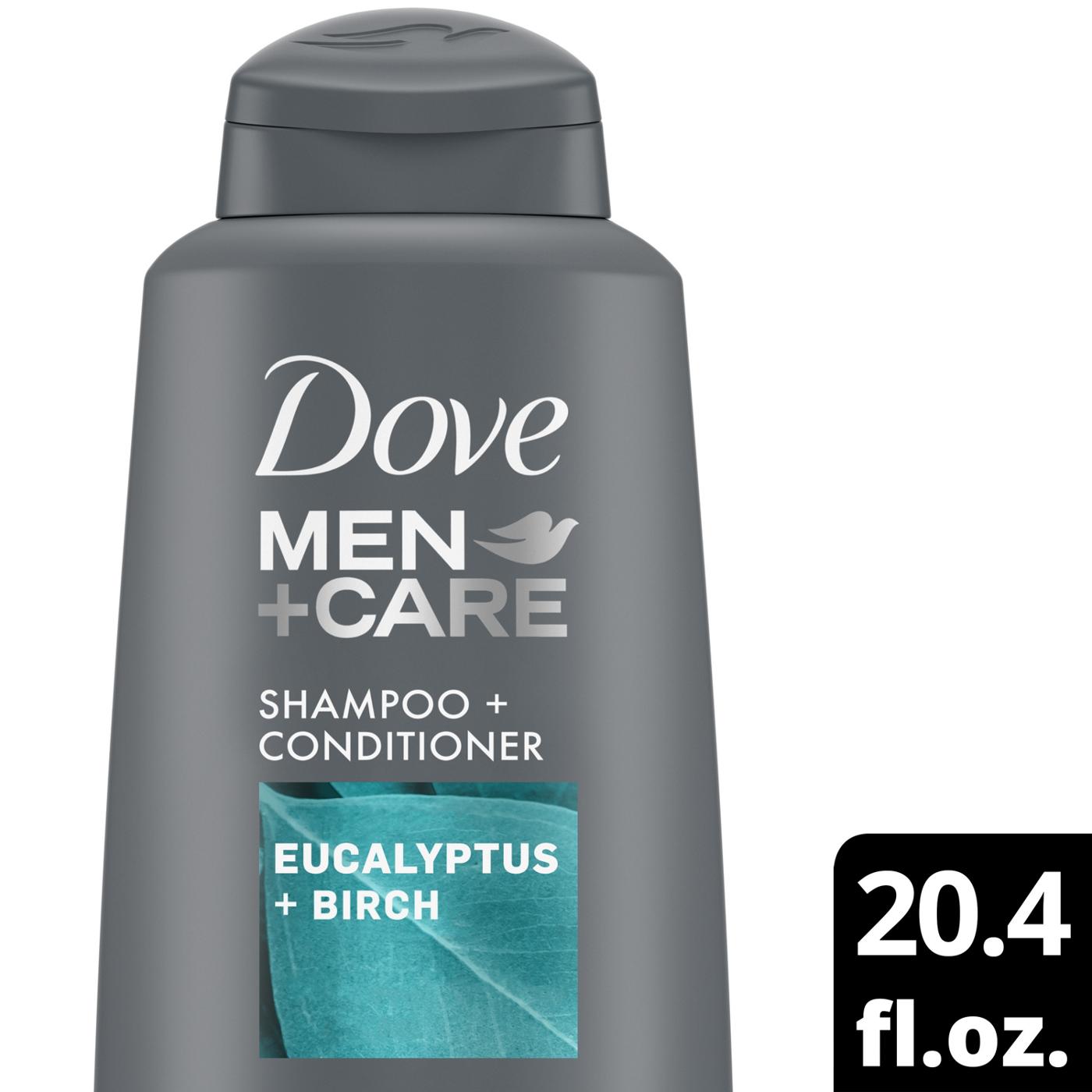Dove Men+Care 2 in 1 Shampoo + Conditioner - Eucalyptus & Birch; image 2 of 6
