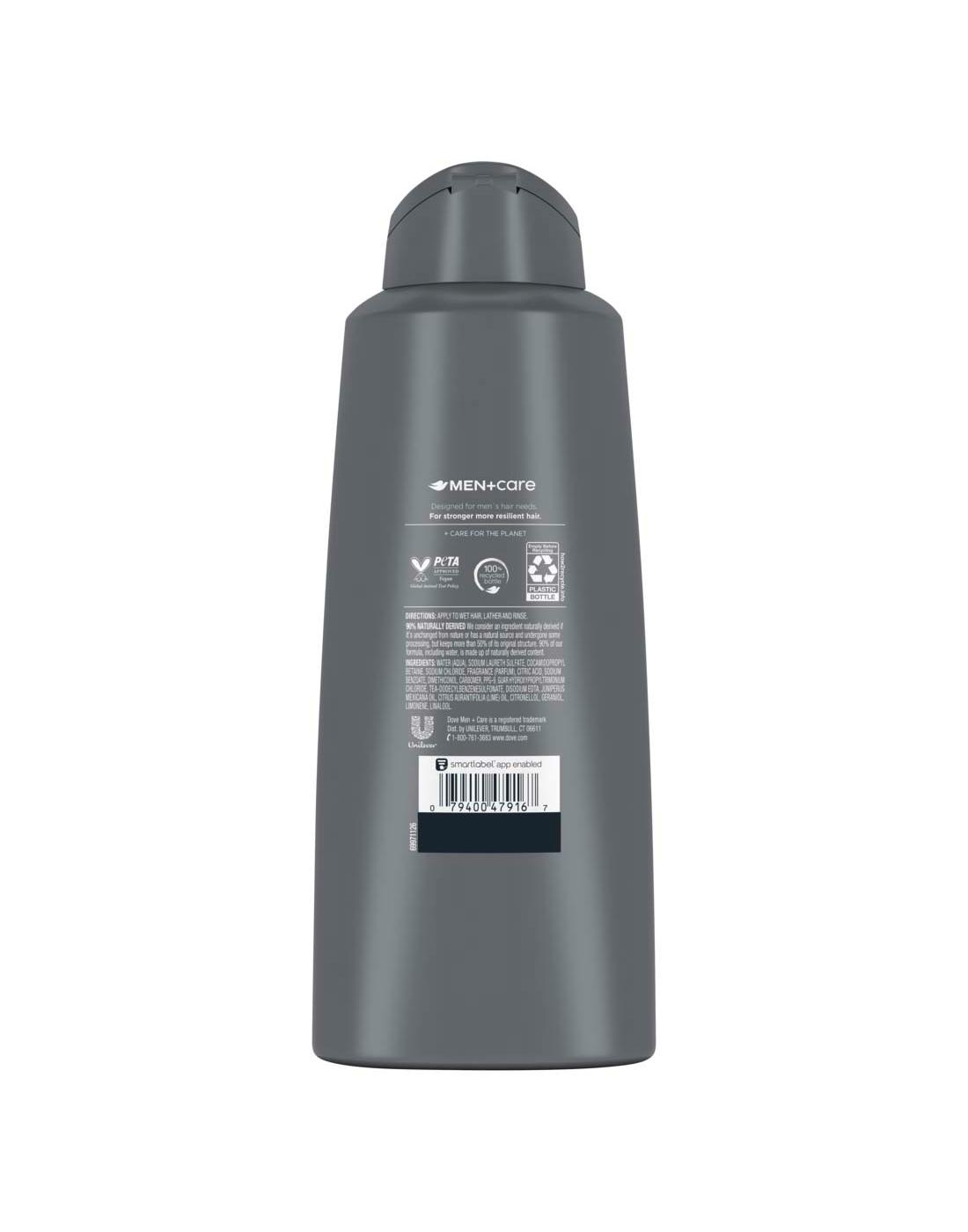 Dove Men+Care 2 in 1 Shampoo + Conditioner - Lime + Cedarwood; image 2 of 4