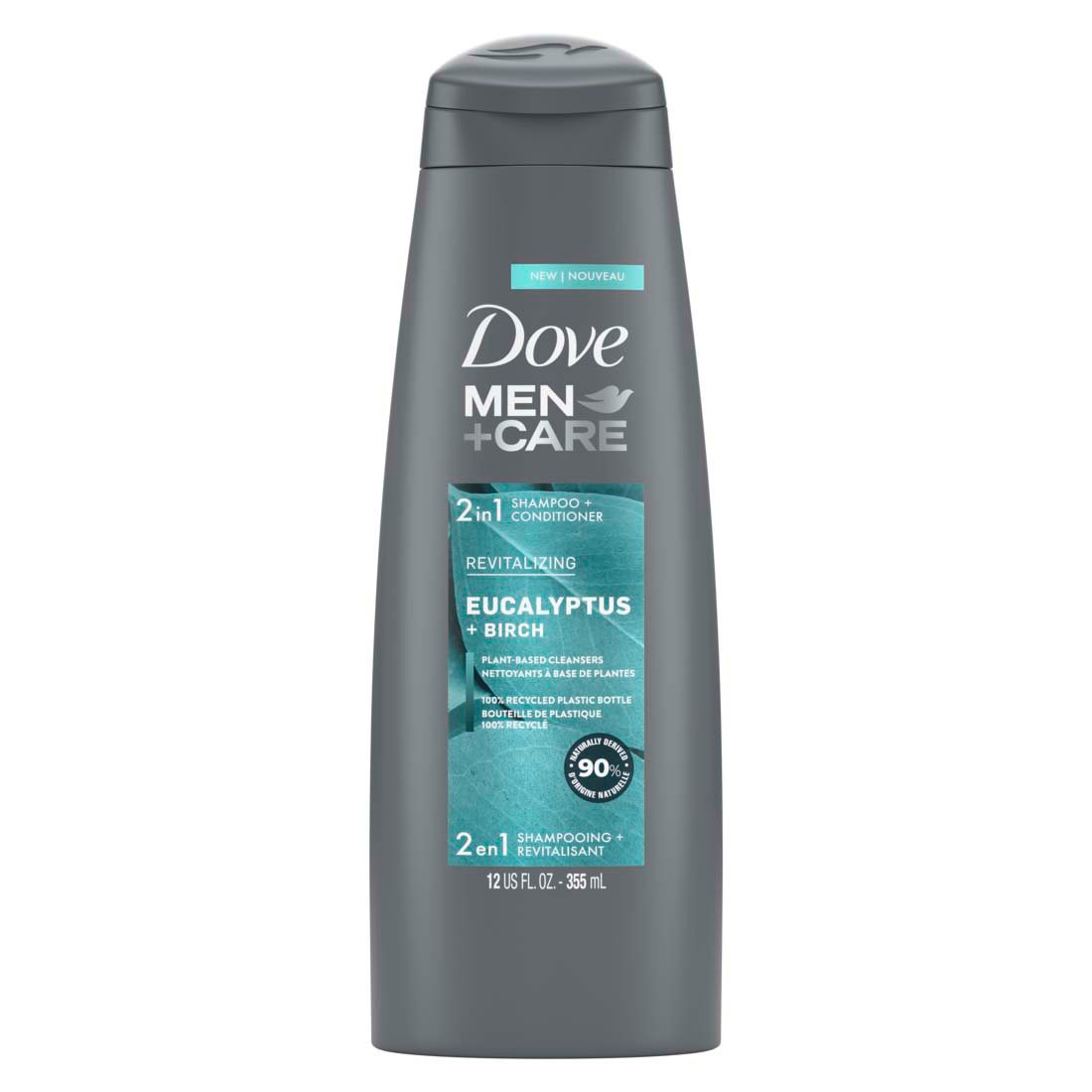 Dove Men+Care 2 in 1 Shampoo + Conditioner - Eucalyptus + Birch - Shop ...