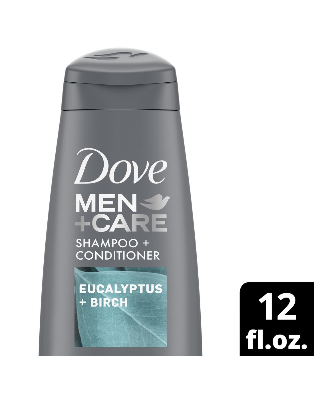 Dove Men+Care 2 in 1 Shampoo + Conditioner - Eucalyptus + Birch; image 3 of 3