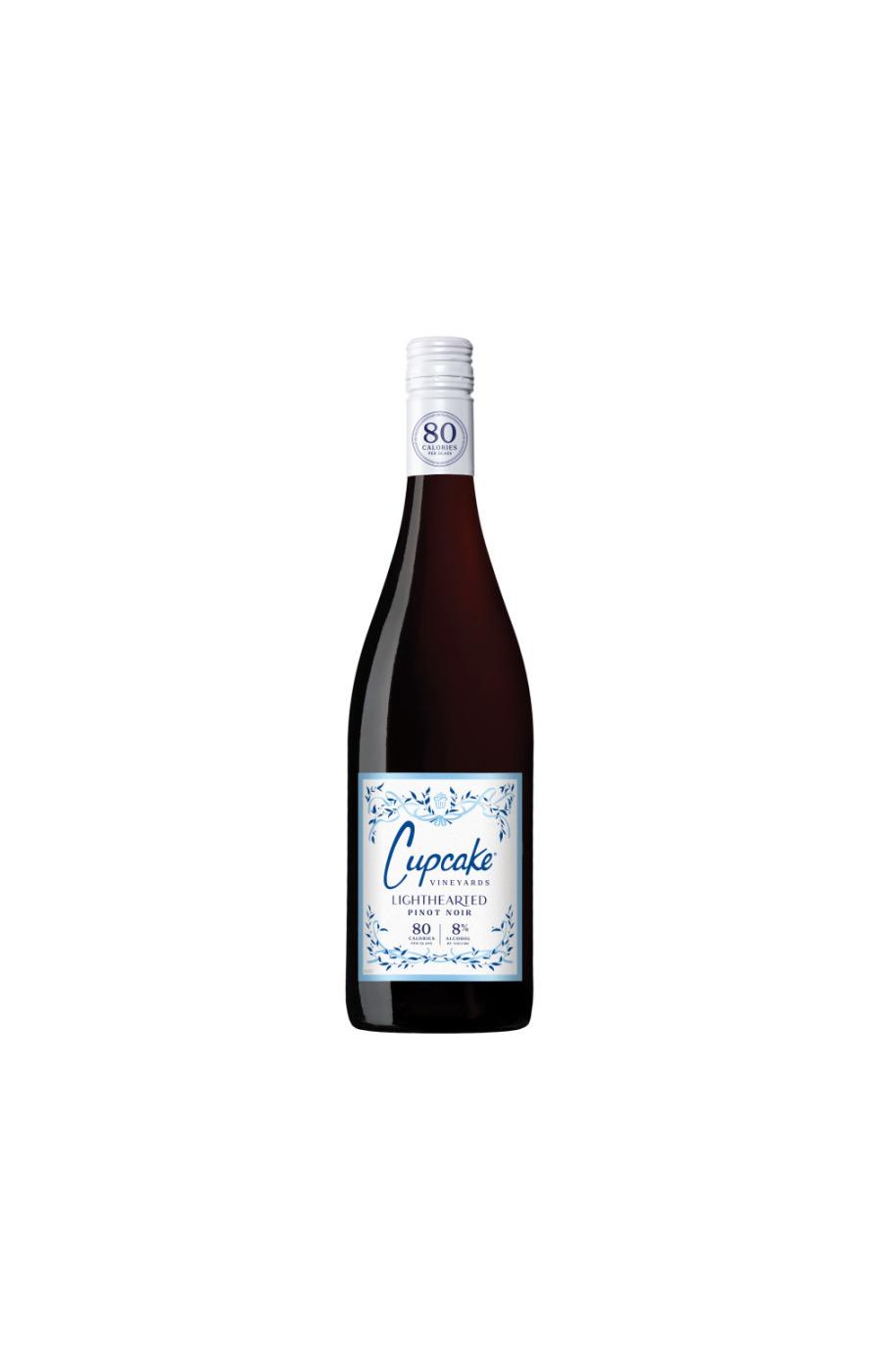 Cupcake Vineyards Lighthearted Pinot Noir California Red Wine; image 1 of 8