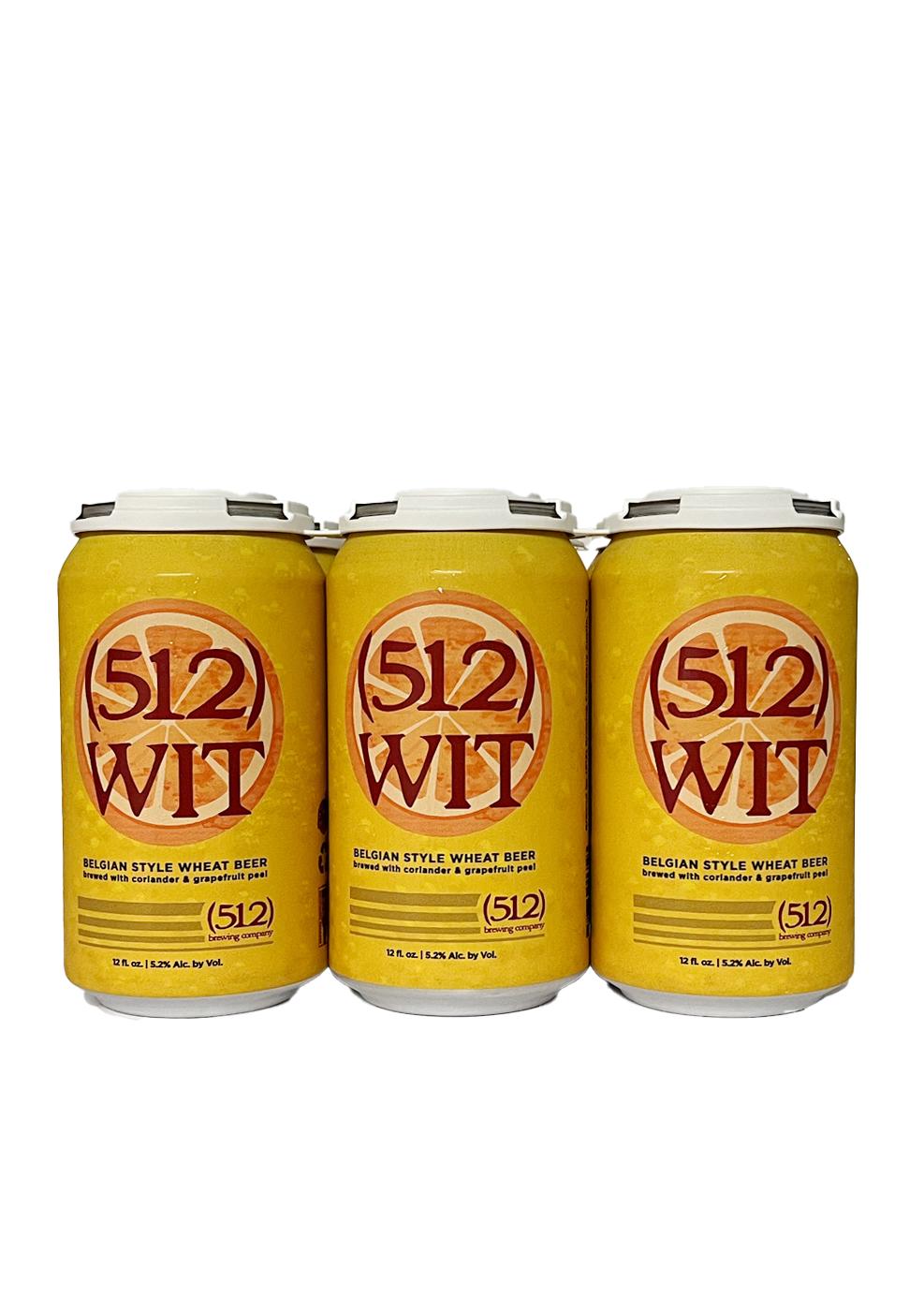 (512) Brewing Wit Beer 6pk Cans; image 2 of 2