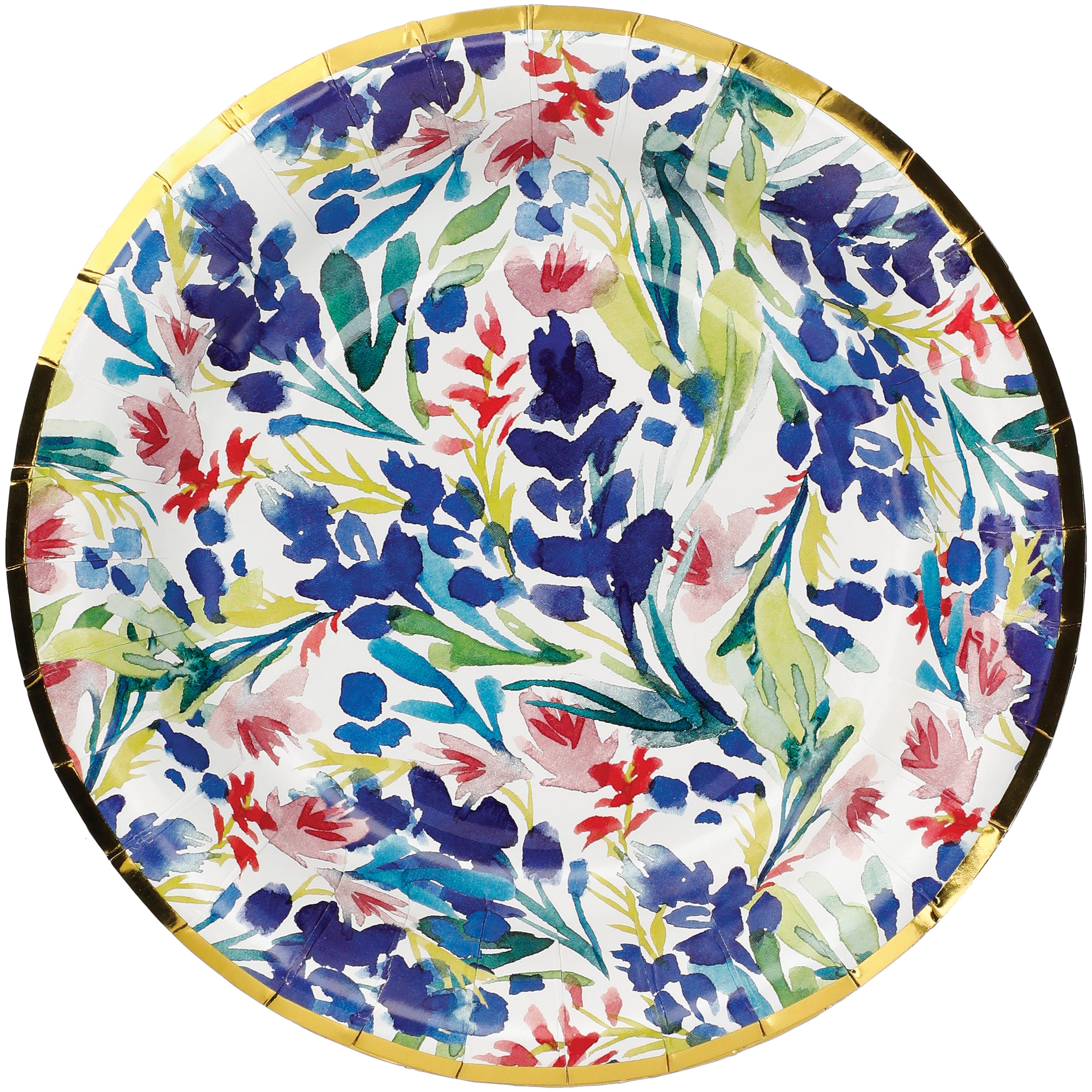 Haven & Key Bluebonnet Collection Paper Dessert Plates - Shop Plates at ...