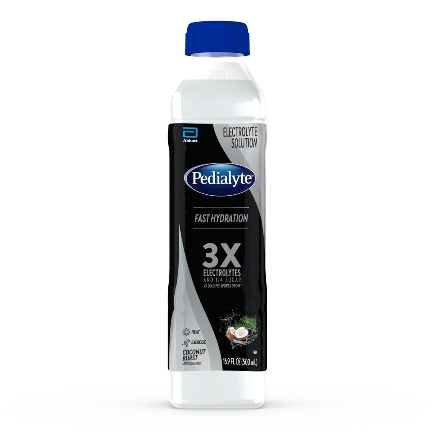 Pedialyte Electrolyte Solution Coconut Ready-to-Drink Bottle; image 1 of 5