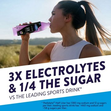 Pedialyte Pedialyte Electrolyte Solution Ready-to-Drink Grape Bottle