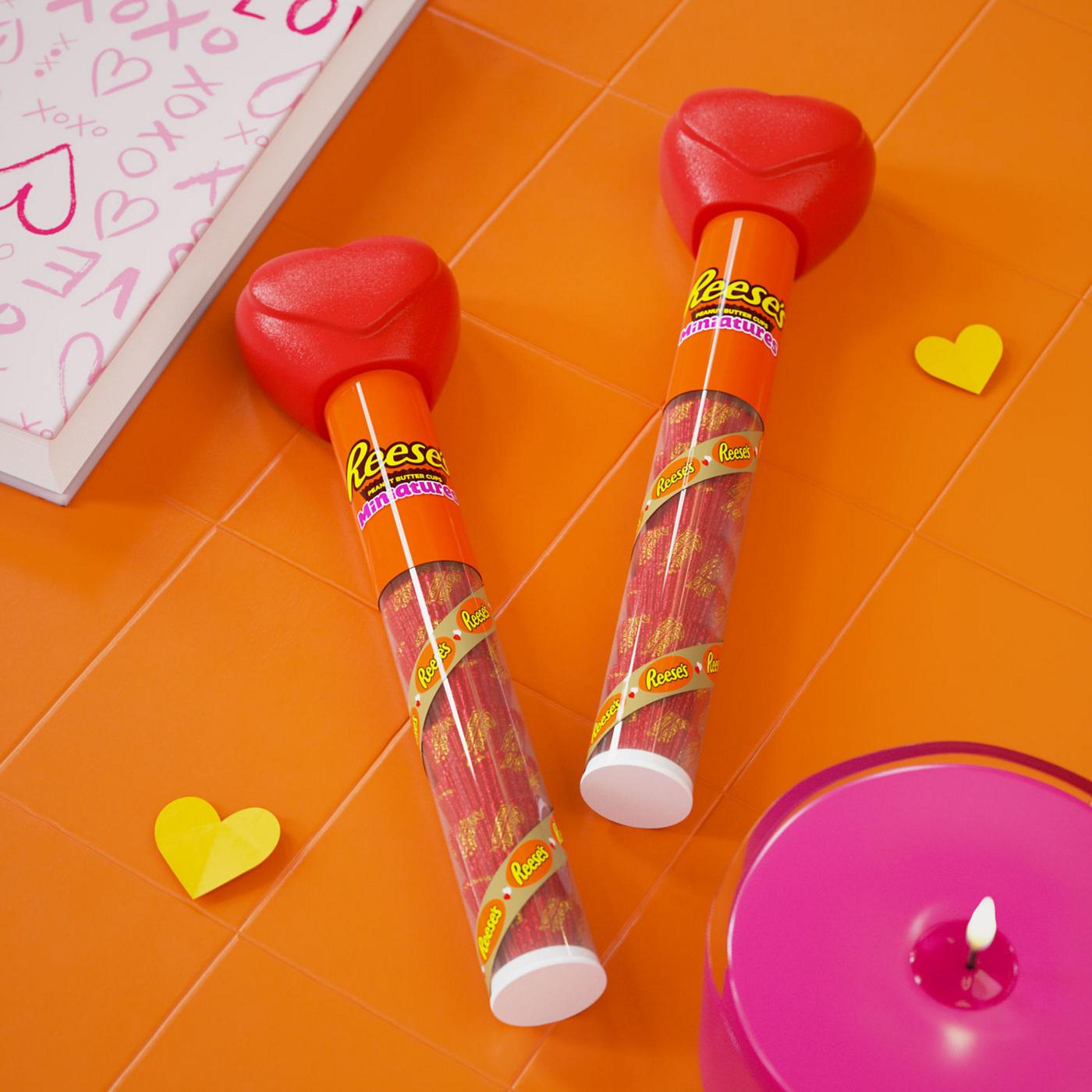 Reese's Peanut Butter Cups Valentine's Candy Gift Tube; image 4 of 7