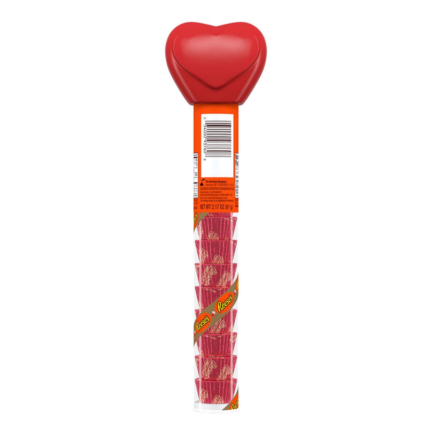 Reese's Peanut Butter Cups Valentine's Candy Gift Tube; image 6 of 7