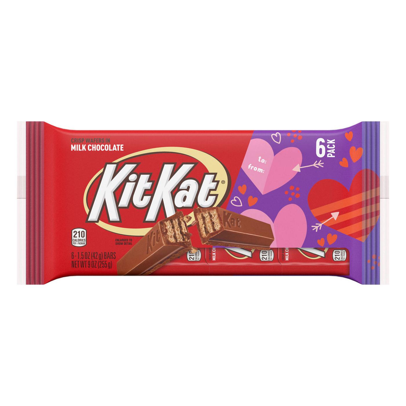 Kit Kat Milk Chocolate Valentine's Candy Bars Shop Candy at HEB