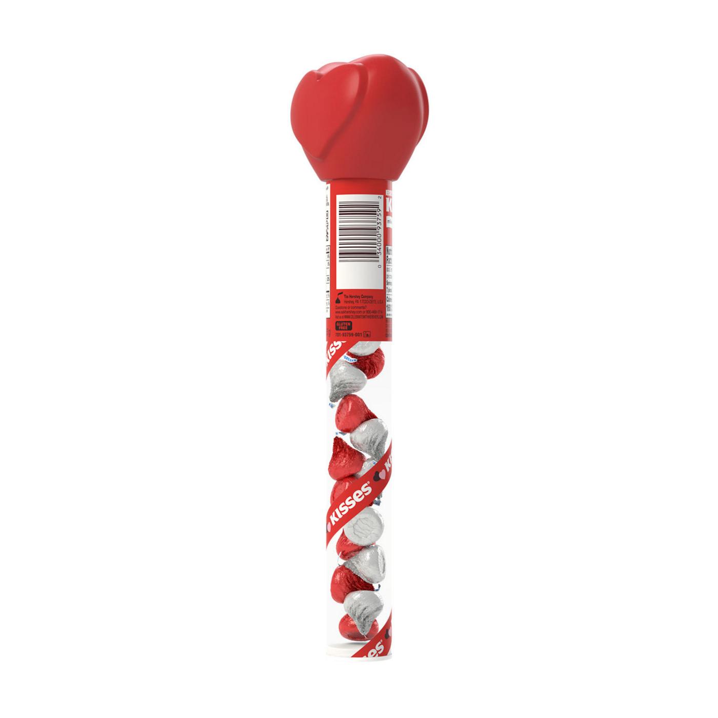 Hershey's Kisses Milk Chocolate Valentine's Candy Gift Tube; image 2 of 7