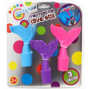 Goofy Foot Assorted Mermaid Tail Dive Stix, 3 ct