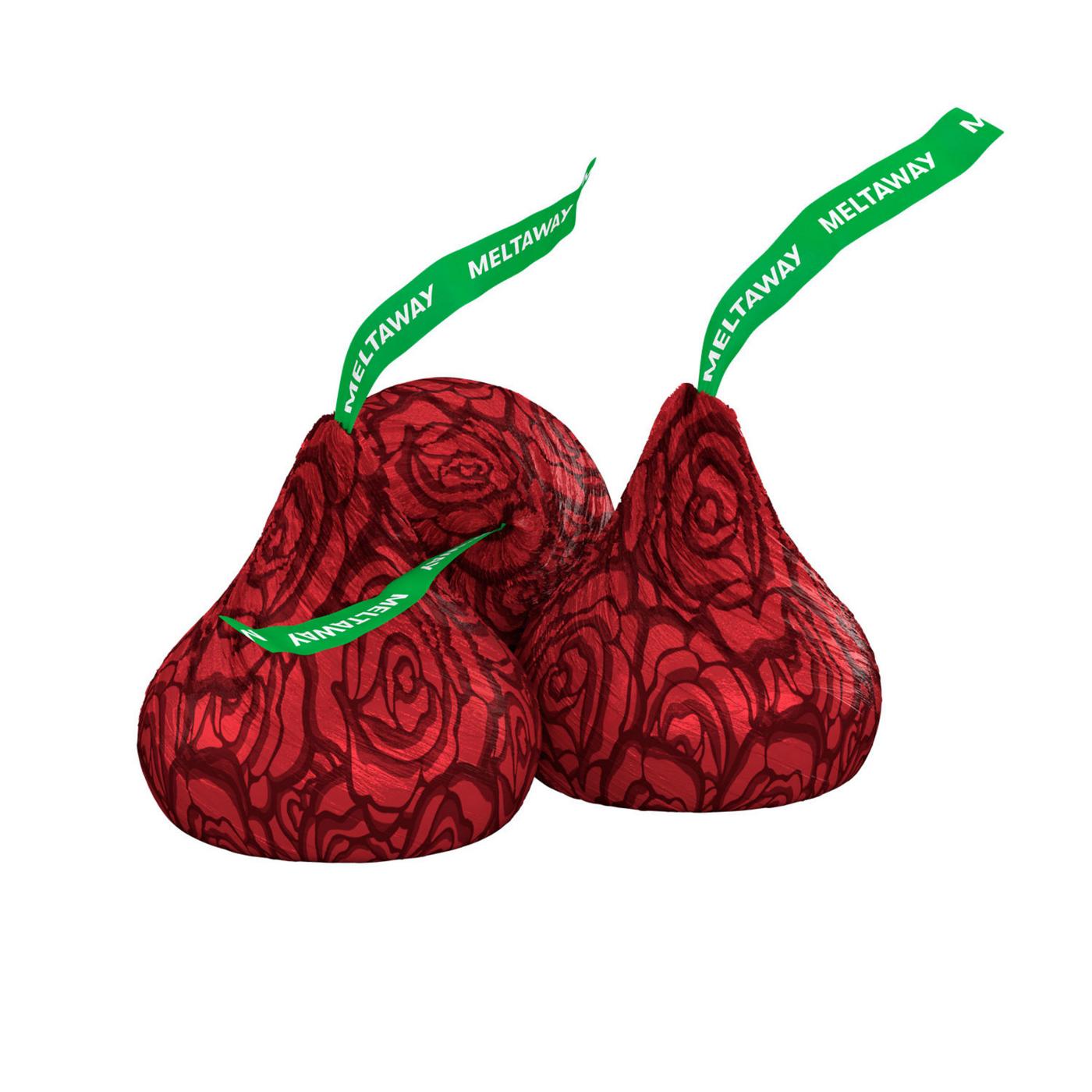 Hershey's Kisses Roses Milk Chocolate Meltaway Valentine's Candy; image 7 of 7
