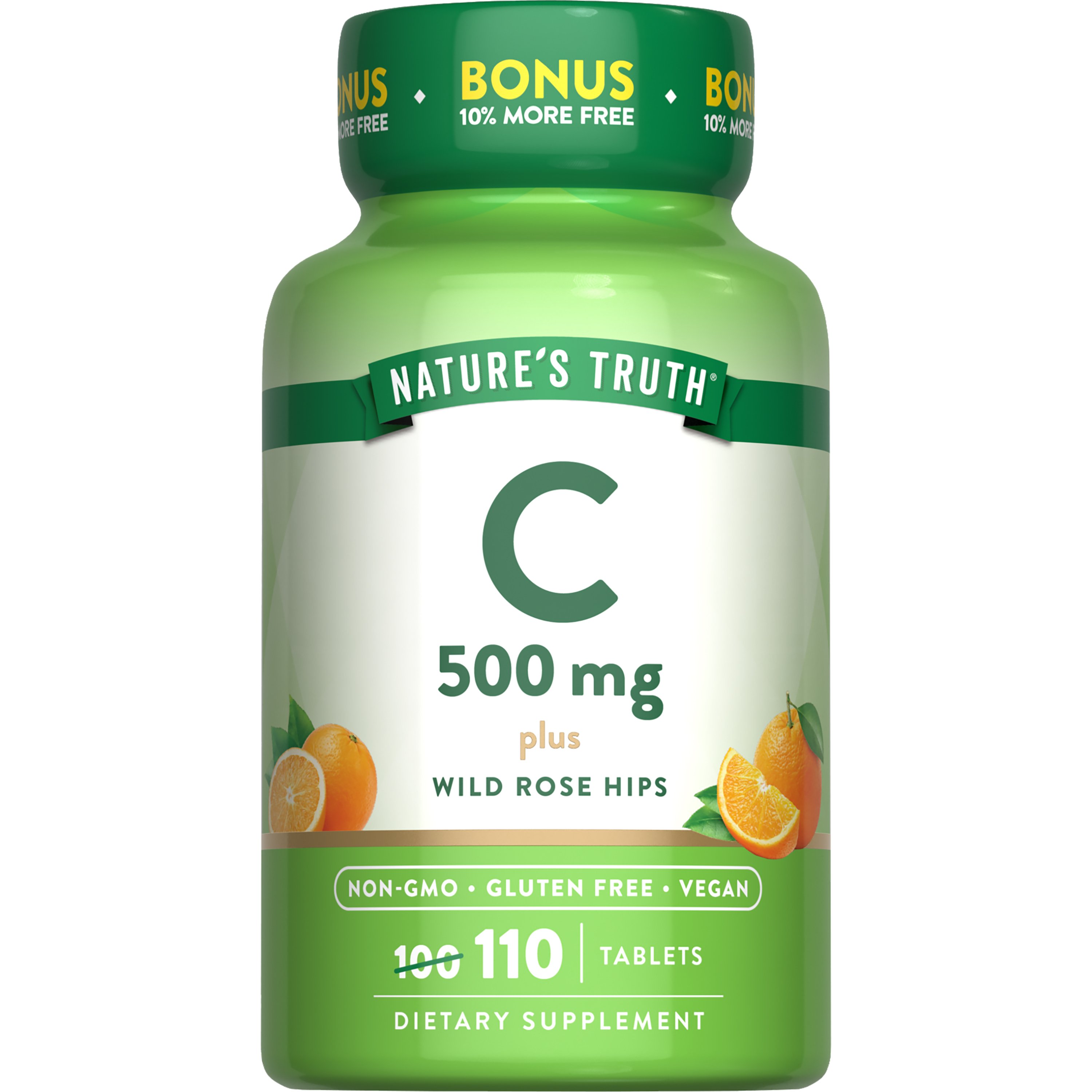 Nature's Truth Vitamin C 500 mg Tablets Shop Vitamins & Supplements