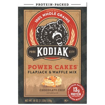 Kodiak Power Cakes 13g Protein Flapjack & Waffle Mix - Chocolate Chip, 18 oz