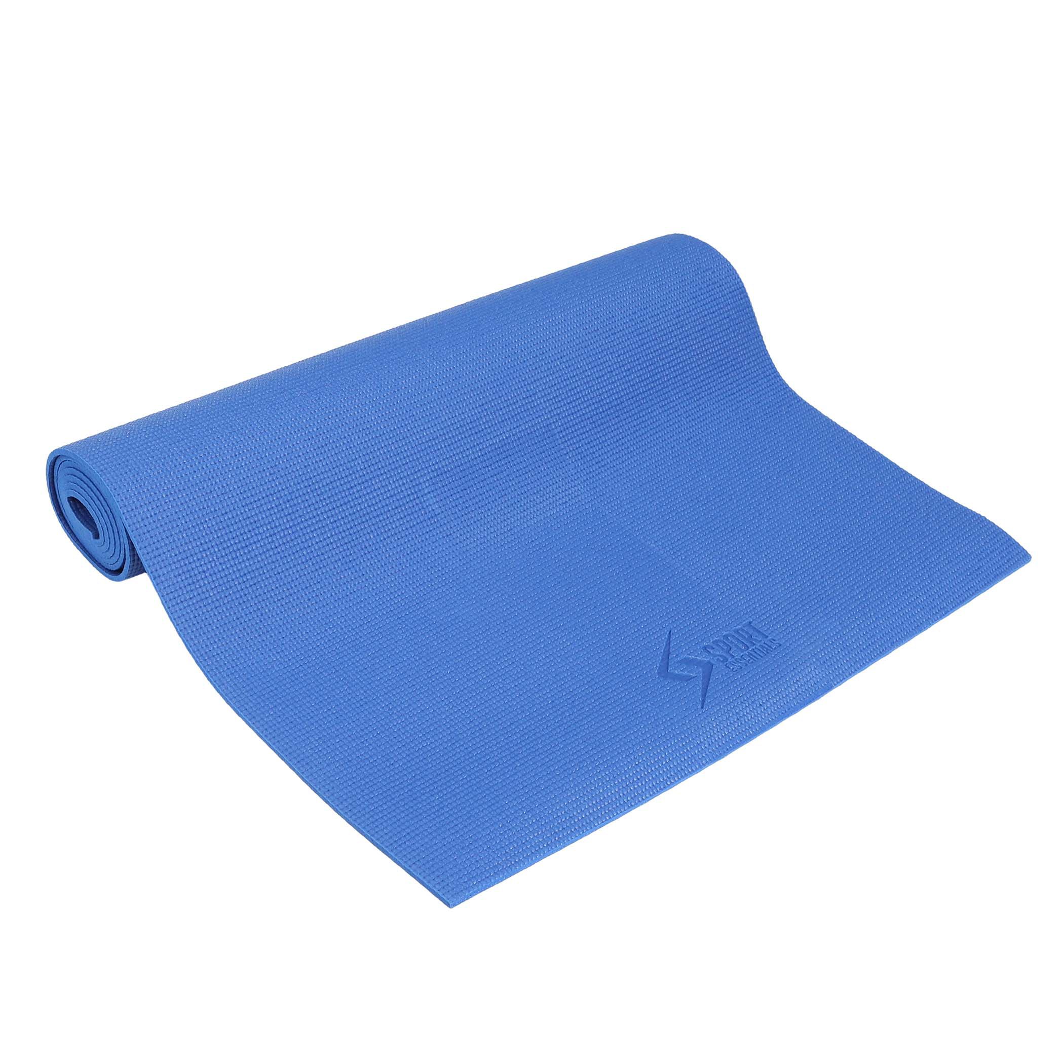 Sport Essentials Blue Yoga Mat, 5mm Shop Fitness & Sporting Goods at