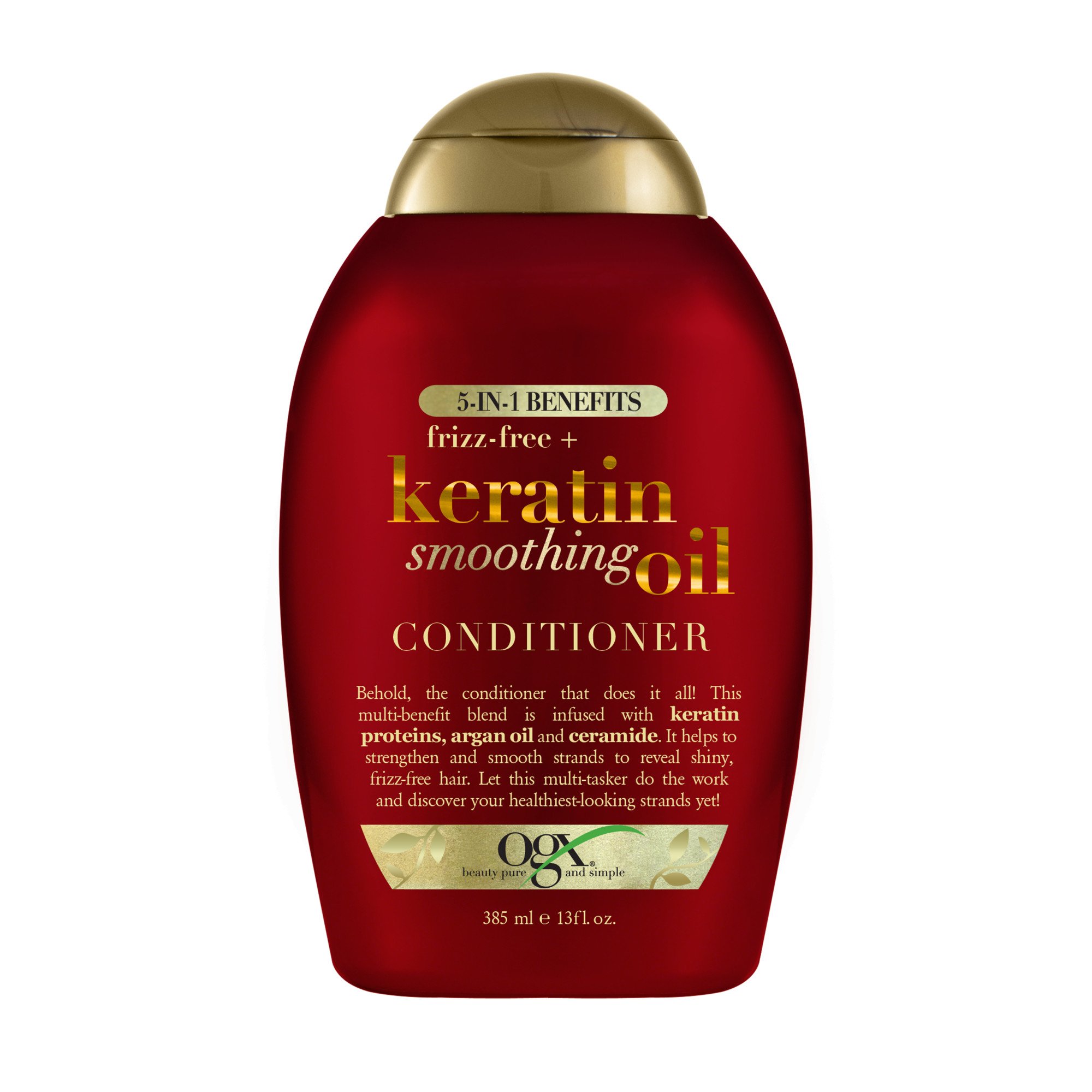 OGX FrizzFree + Keratin Smoothing Oil Conditioner Shop Shampoo