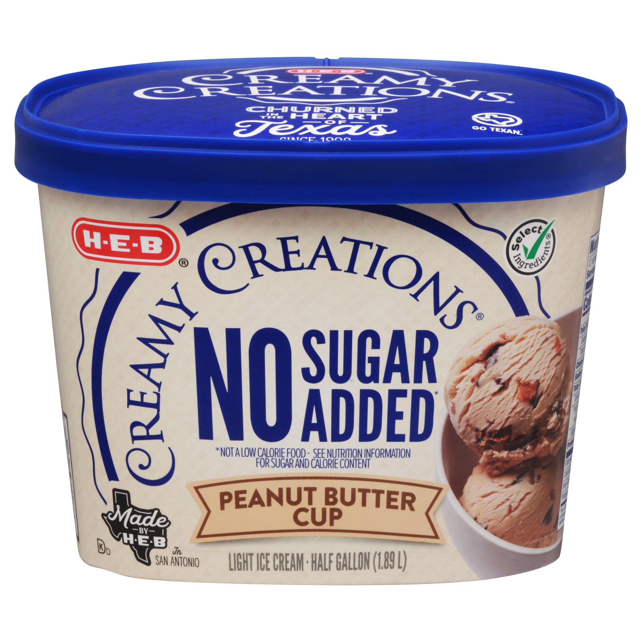 Reese's Peanut Butter Light Ice Cream with Reese's Peanut Butter Cups &  Peanut Butter Swirl - Shop Ice Cream at H-E-B