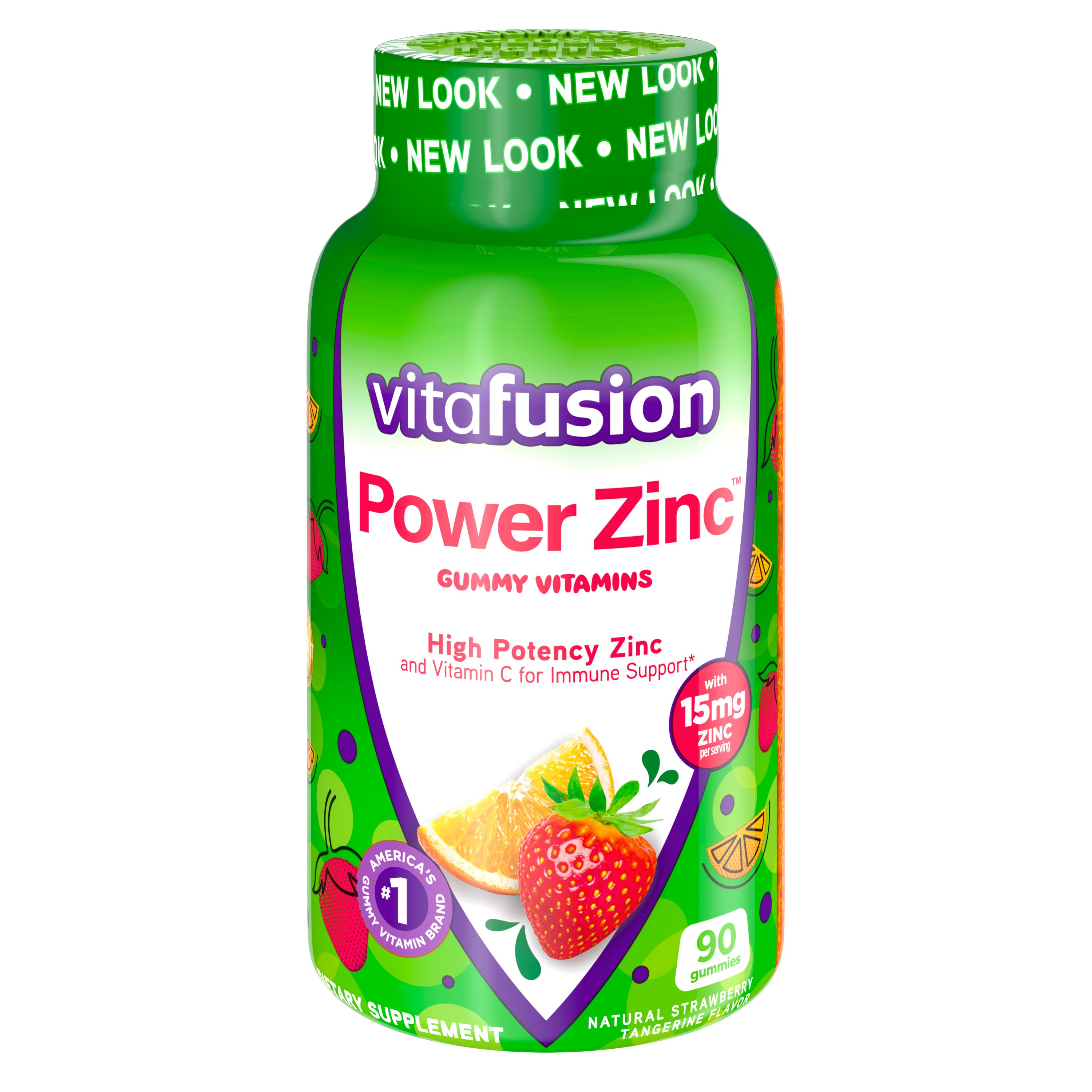 Vitafusion Power Zinc 15 mg + Vitamin C Adult Gummies Shop