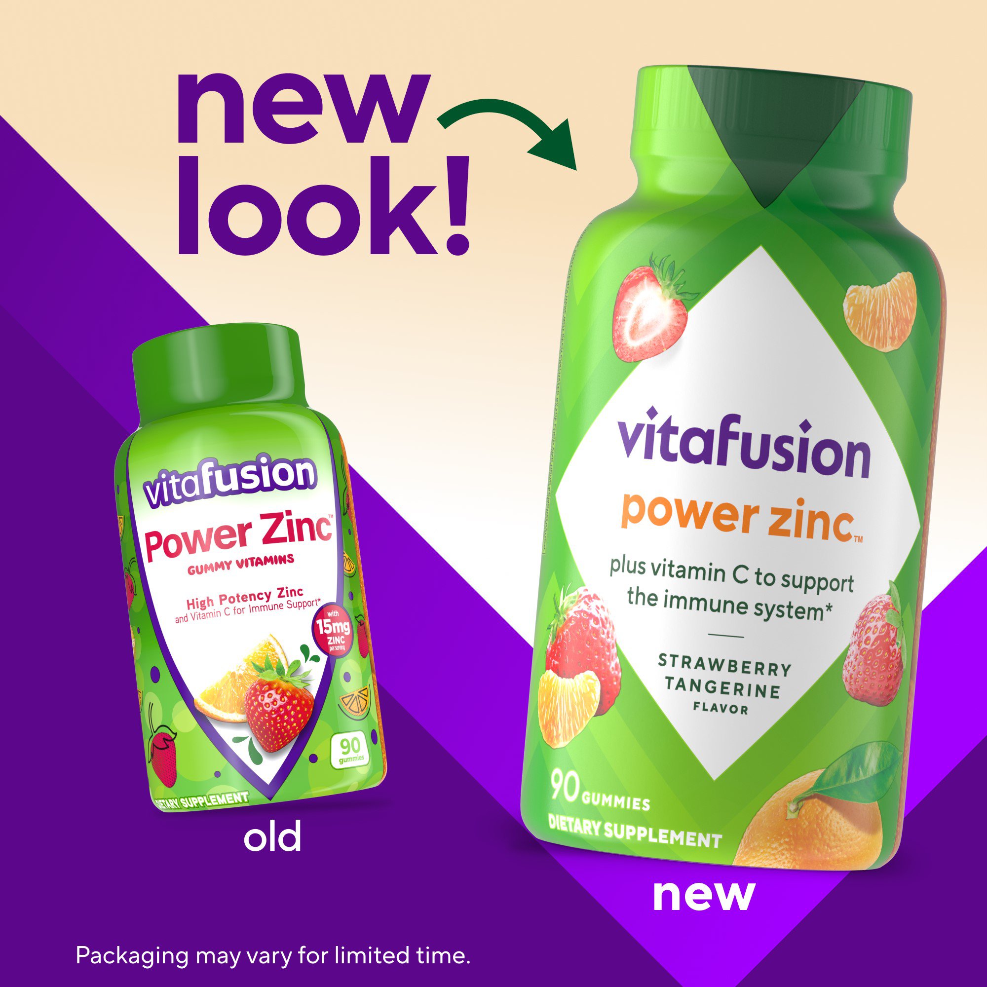 Vitafusion Power Zinc 15 mg + Vitamin C Adult Gummies - Shop