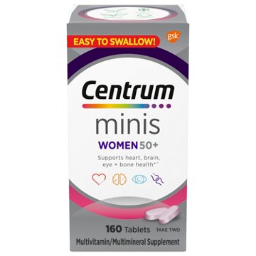 Centrum Minis Women 50 Plus, 160 ct