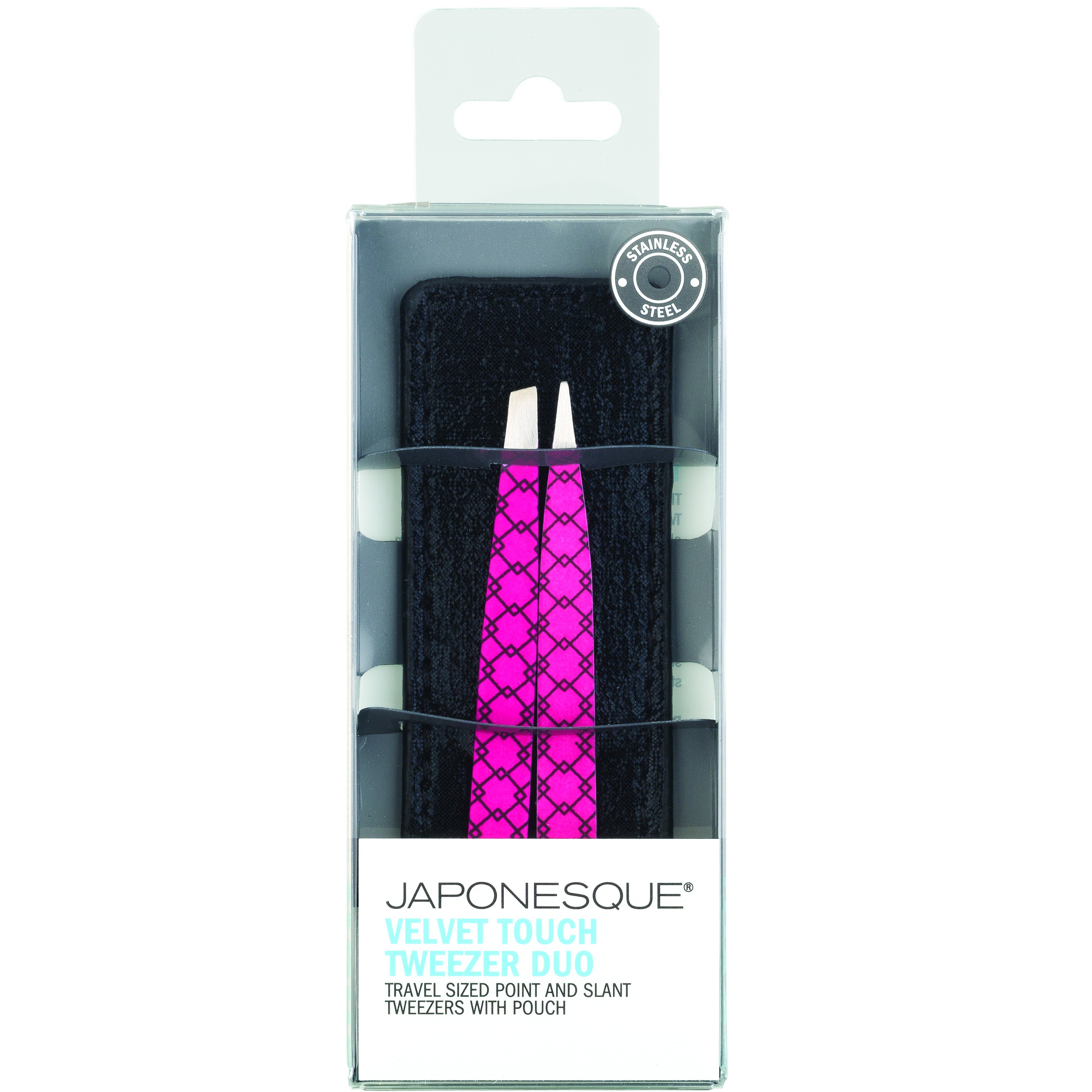 Japonesque Velvet Touch Tweezer Duo Shop Makeup tools at HEB