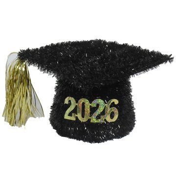 FC Young 3D 2025 Tinsel Graduation Cap