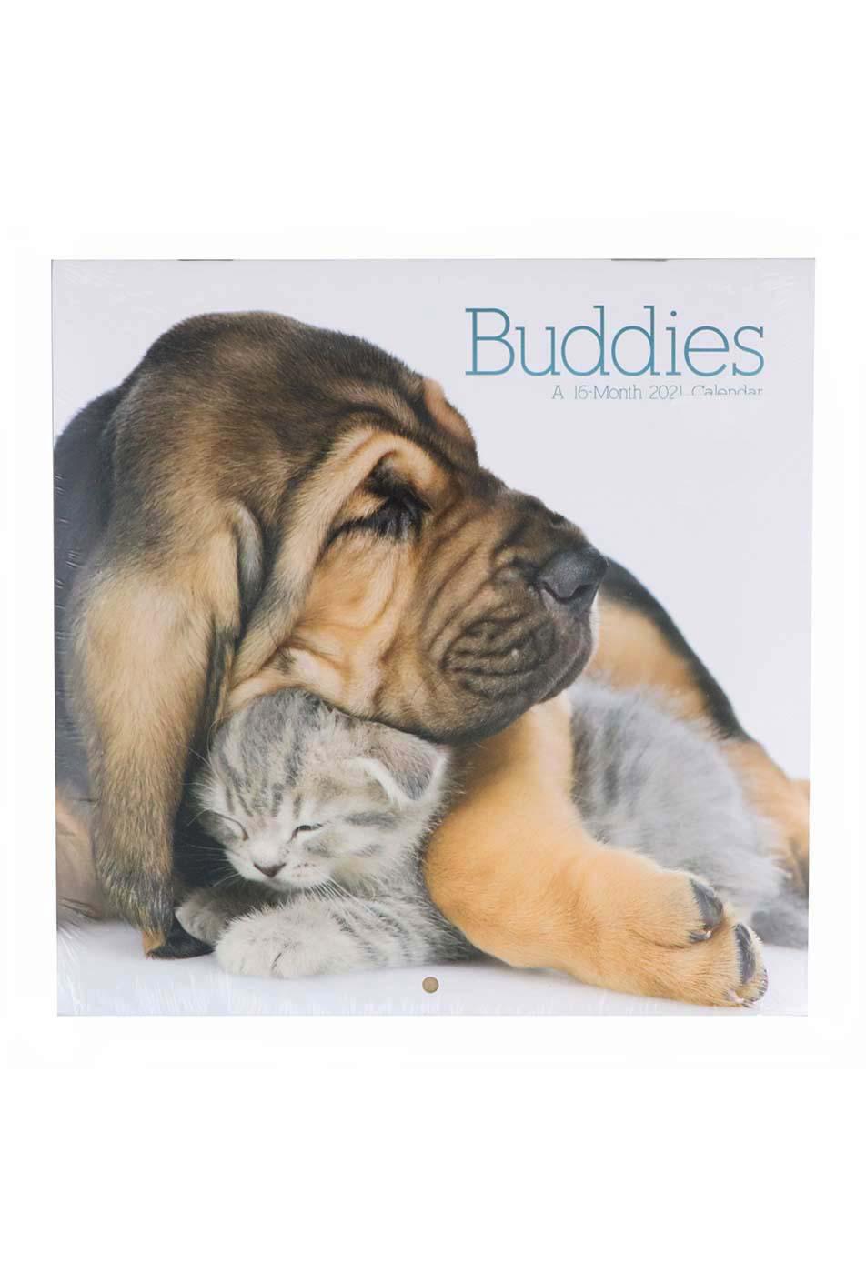 Trends International Buddies 2021 Calendar; image 1 of 2