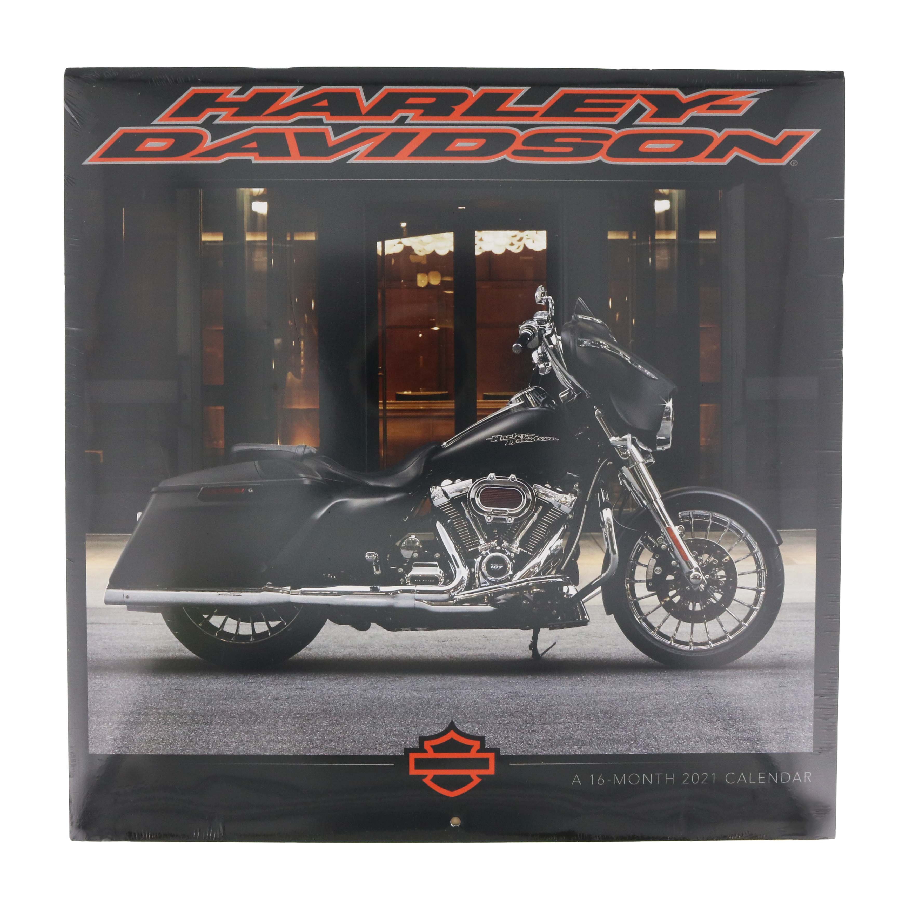 Trends International Harley Davidson 2021 Wall Calendar Shop Planners