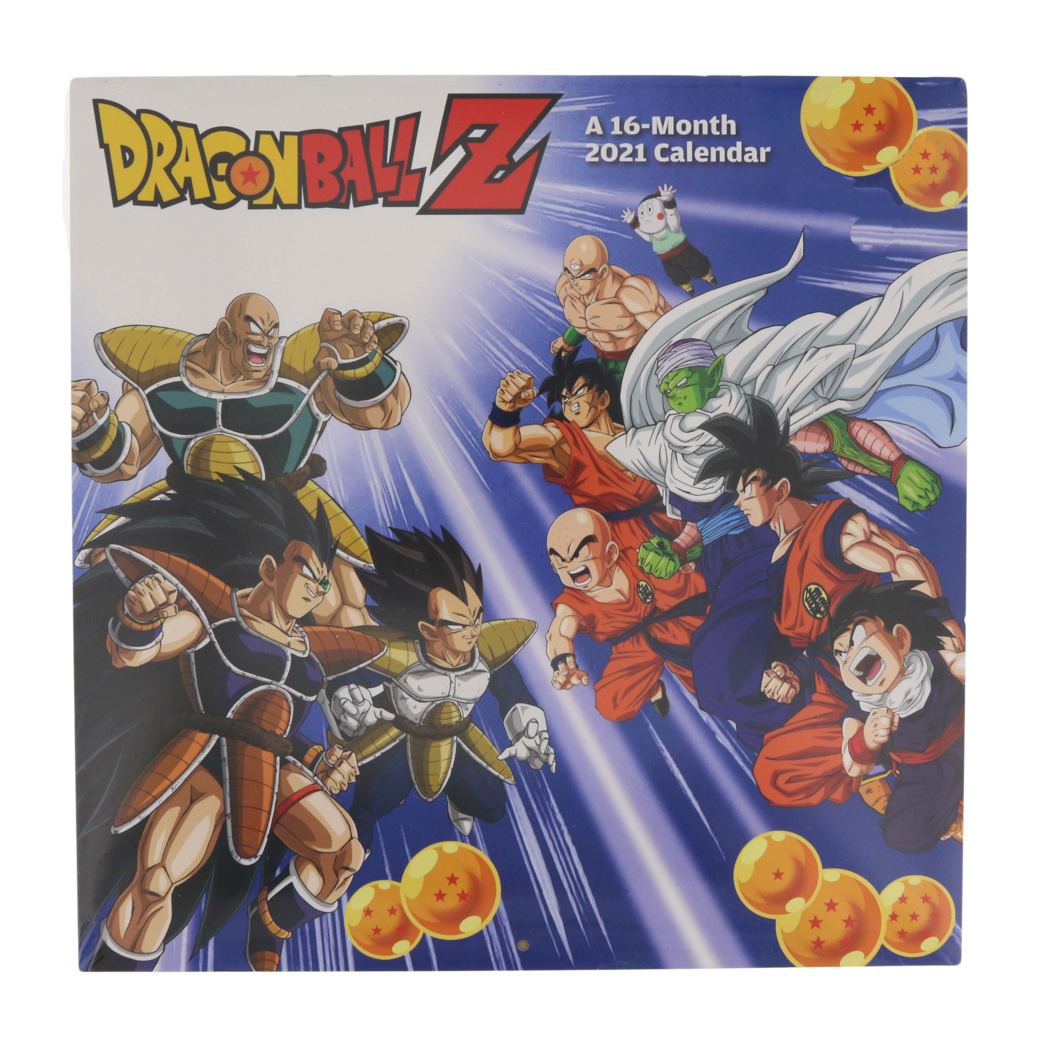 2024 Dragon Ball Z Wall Calendar