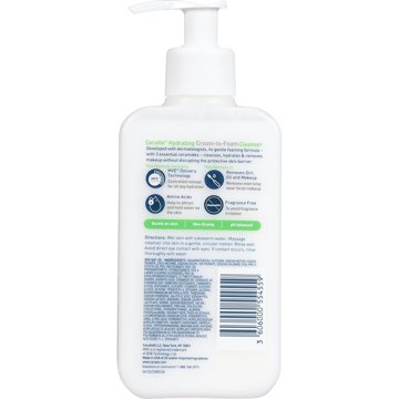 CeraVe Hydrating Cream-to-Foam Cleanser, 8 oz
