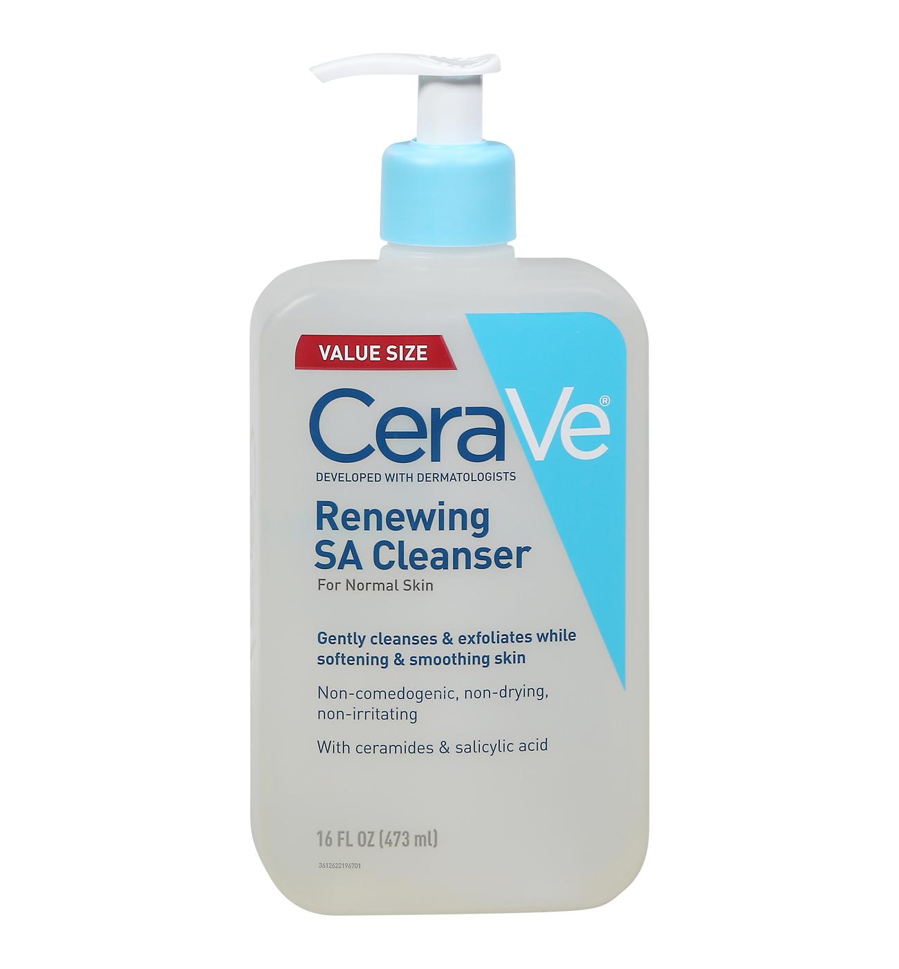 CeraVe Renewing SA Cleanser; image 1 of 2