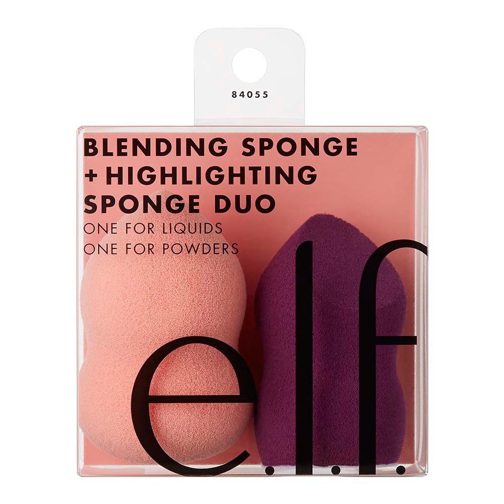 e.l.f. Blending Sponge + Highlighting Sponge Duo Shop Sponges at HEB
