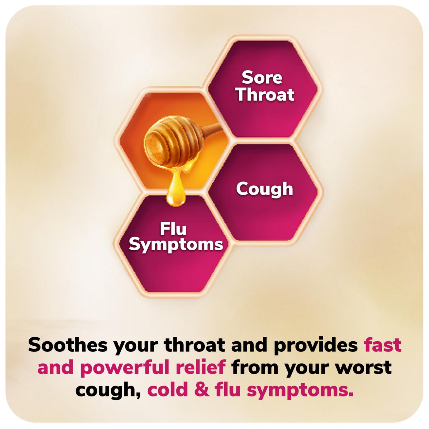 Robitussin Honey Maximum Strength Severe Cough, Flu + Sore Throat; image 7 of 7