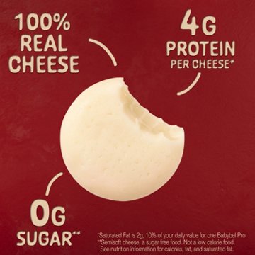 Babybel Mini White Cheddar Cheese, 12ct, 8.5 oz