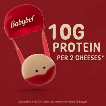 Mini Babybel Light Snack Cheese, 12ct, 8.5 oz