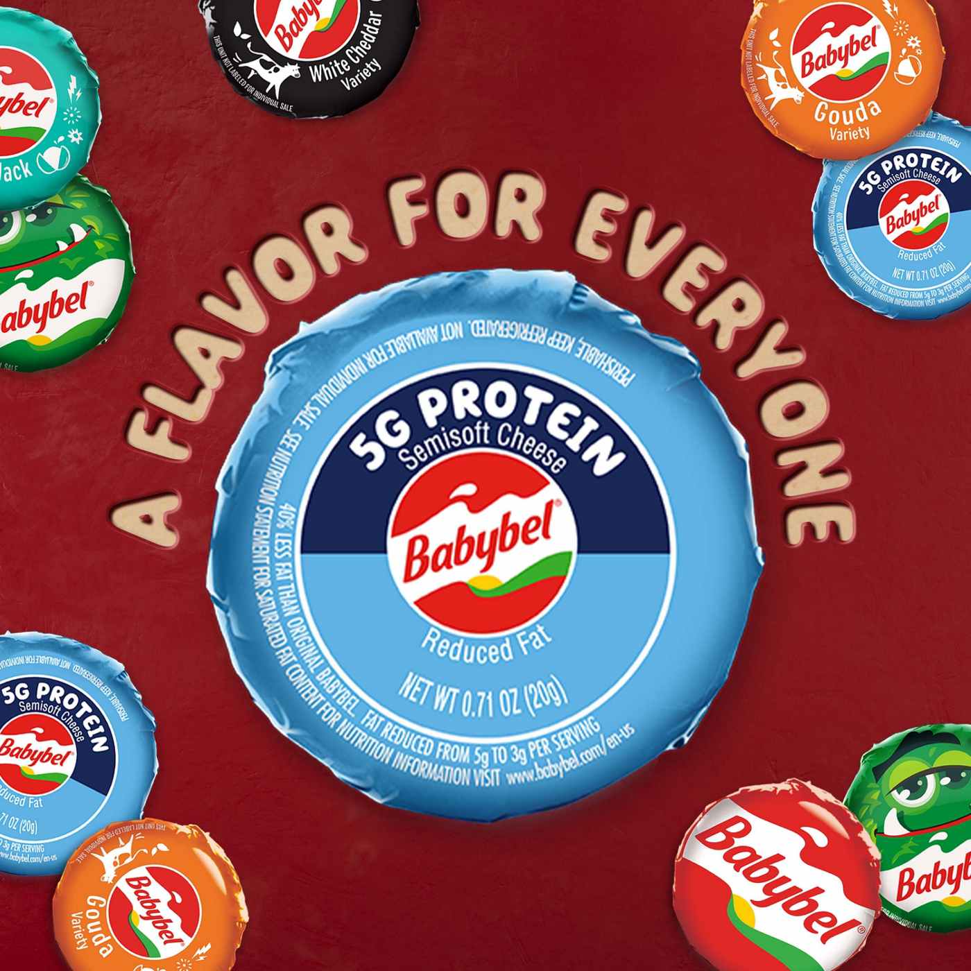 Mini Babybel Light Snack Cheese, 12ct; image 9 of 10